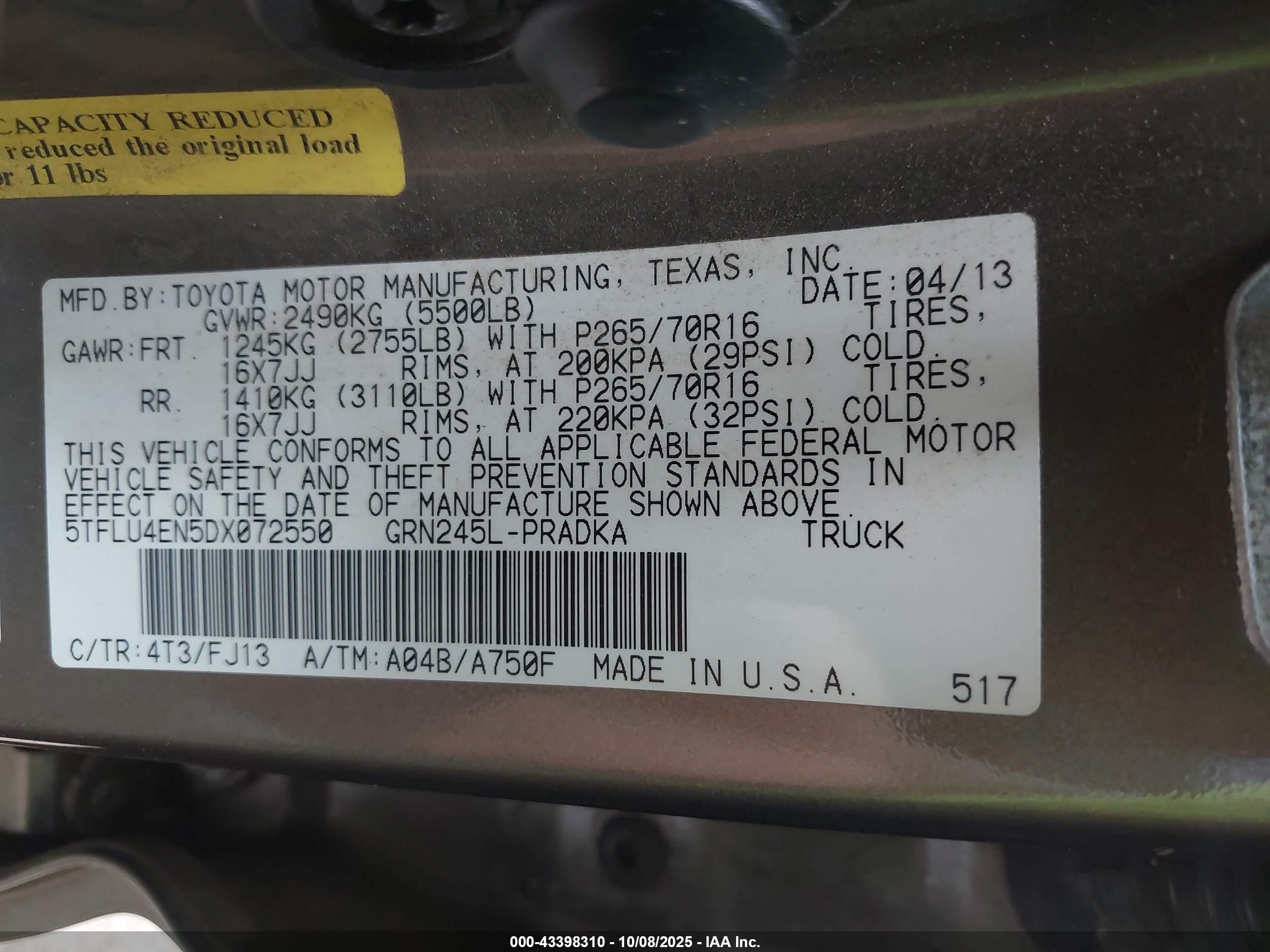 TOYOTA TACOMA image 9