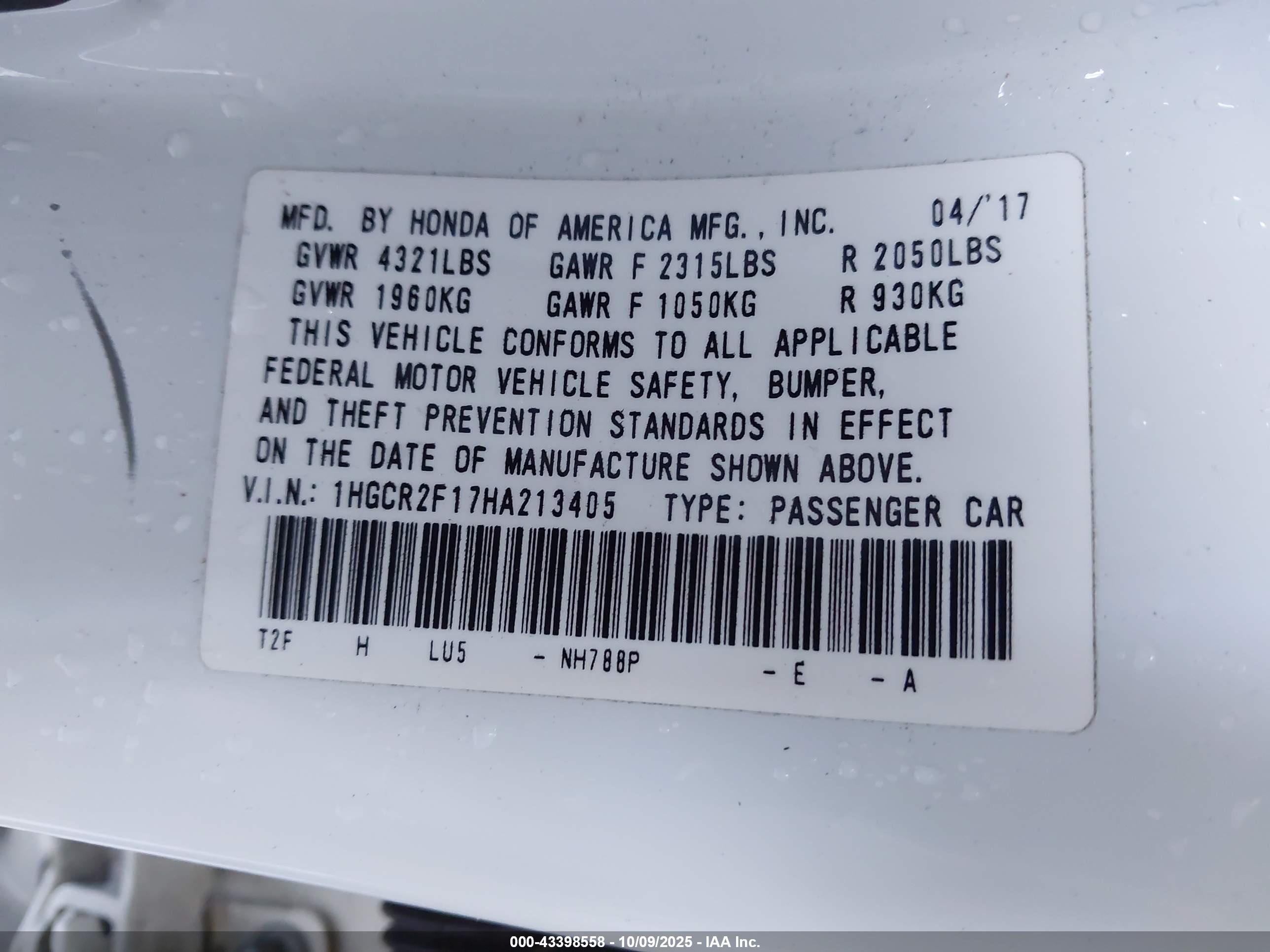 HONDA ACCORD image 9
