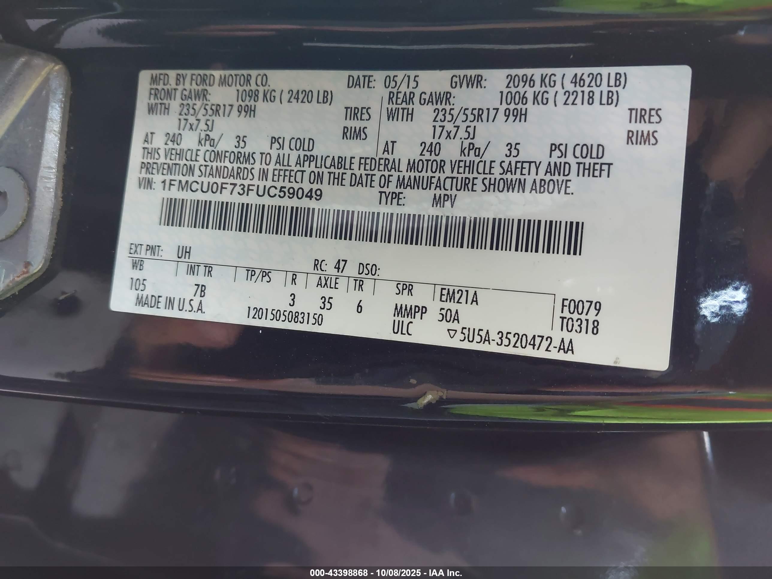 FORD ESCAPE image 9