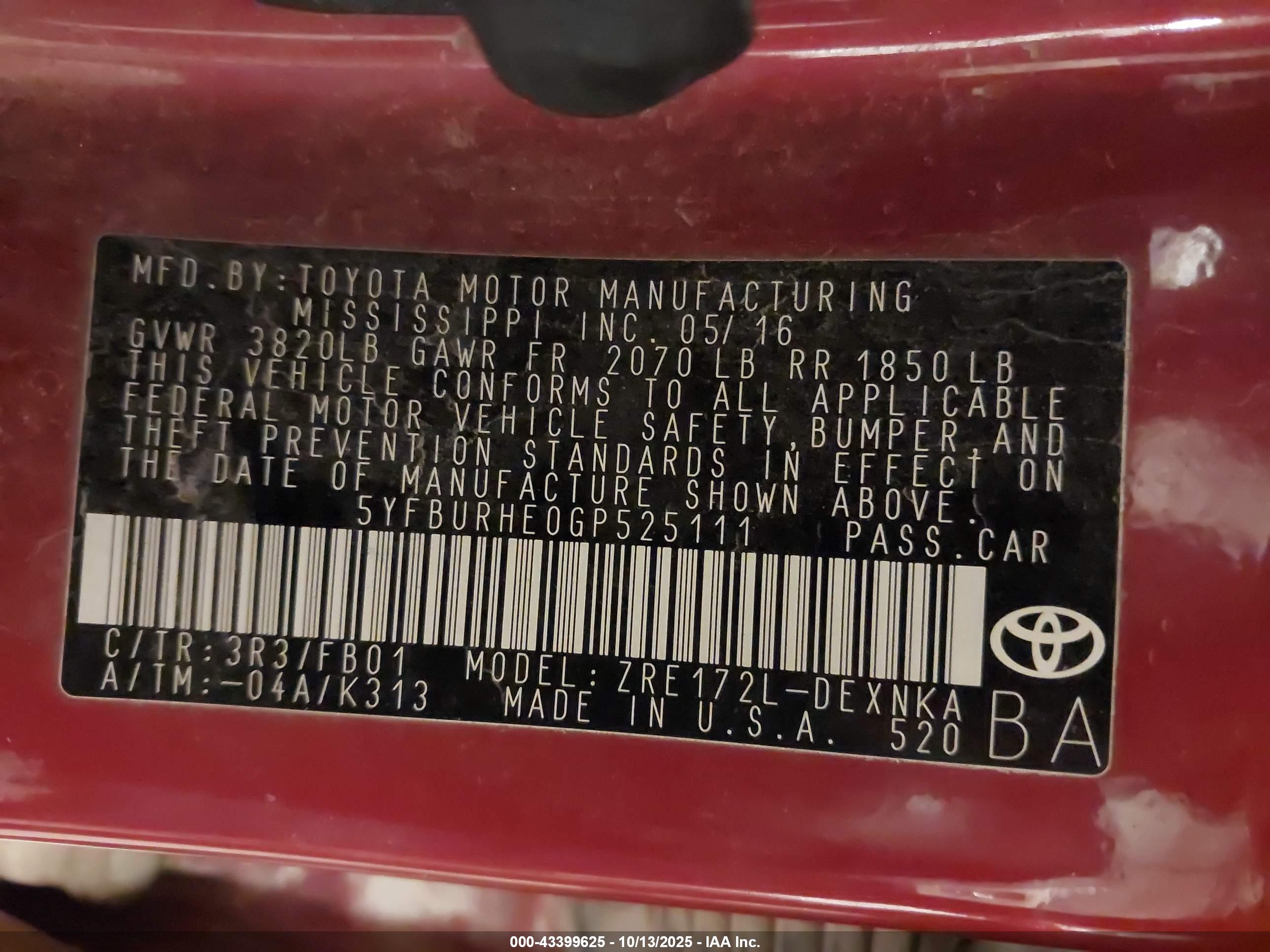 TOYOTA COROLLA image 9