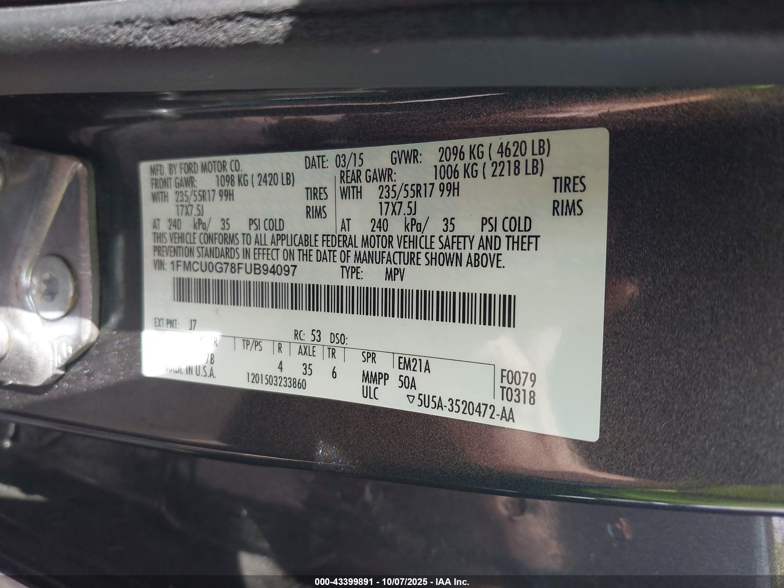 FORD ESCAPE image 9