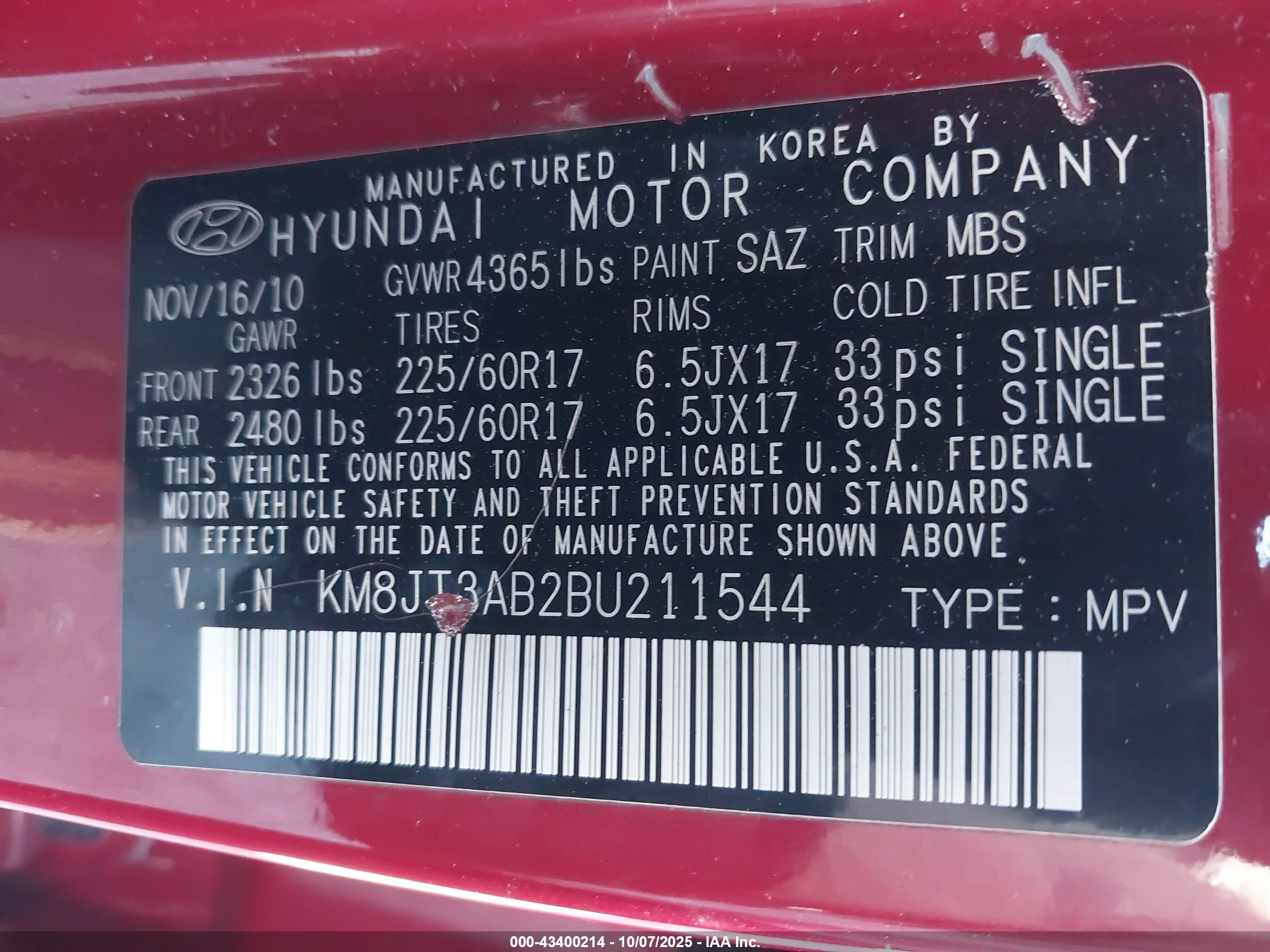 HYUNDAI TUCSON image 9