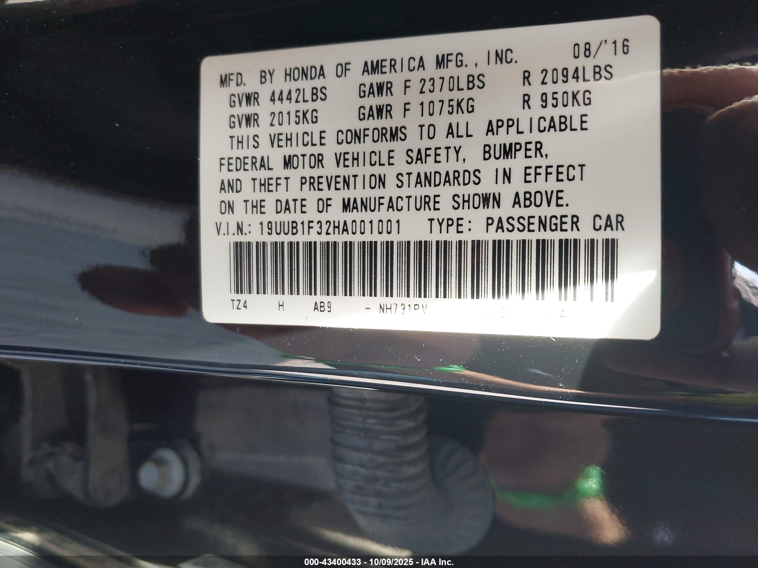ACURA TLX image 9
