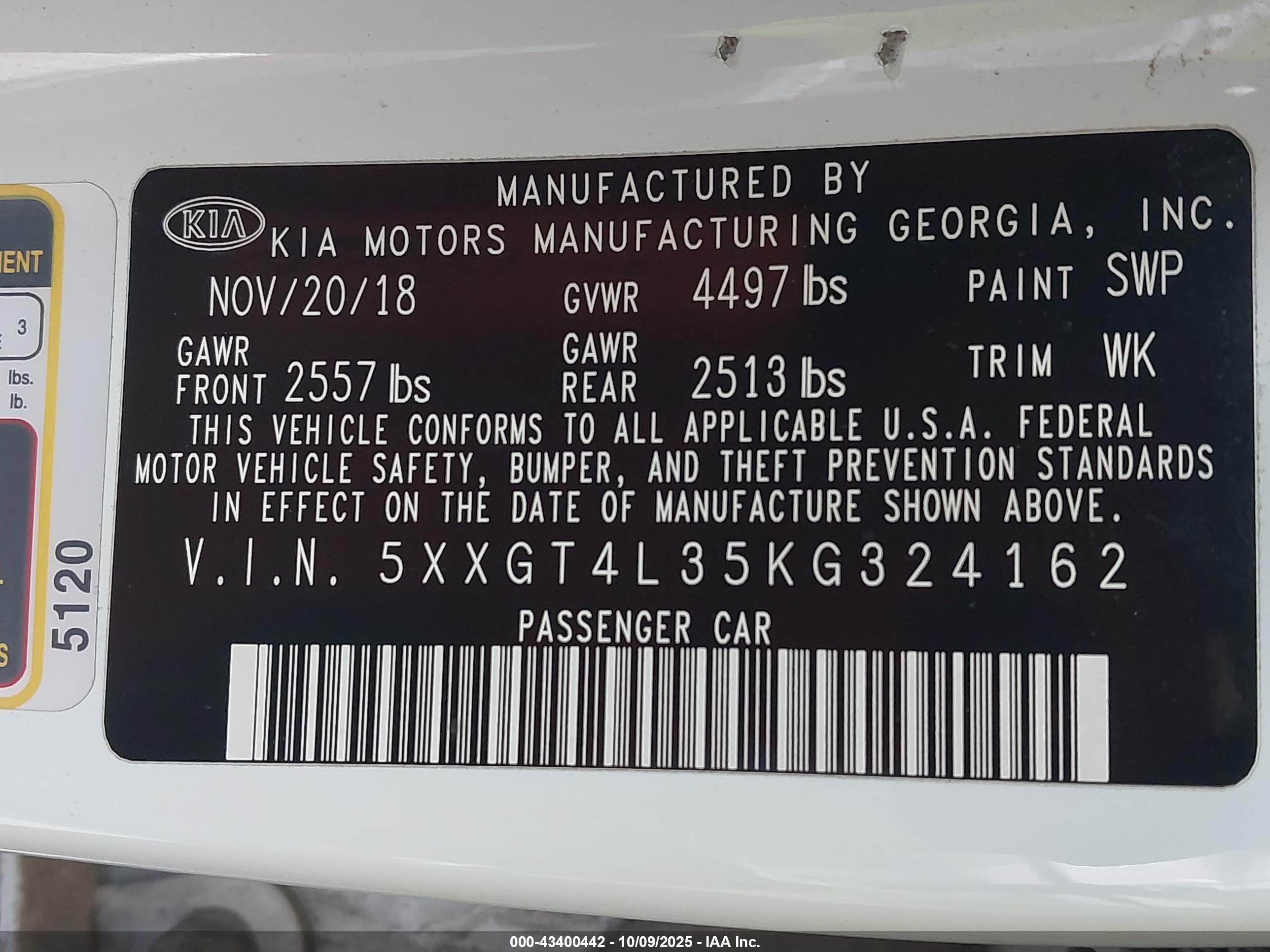 KIA OPTIMA image 9