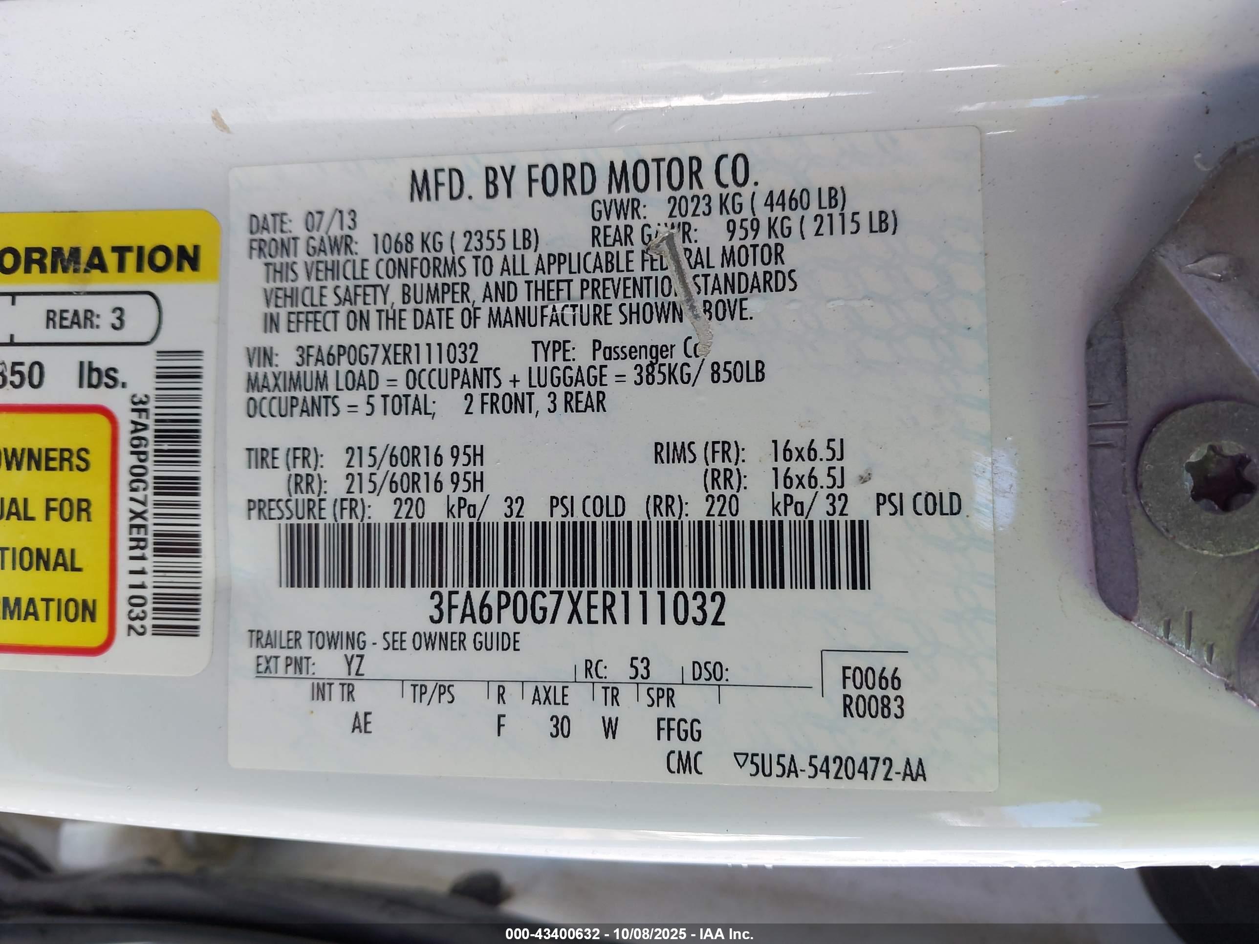 FORD FUSION image 9