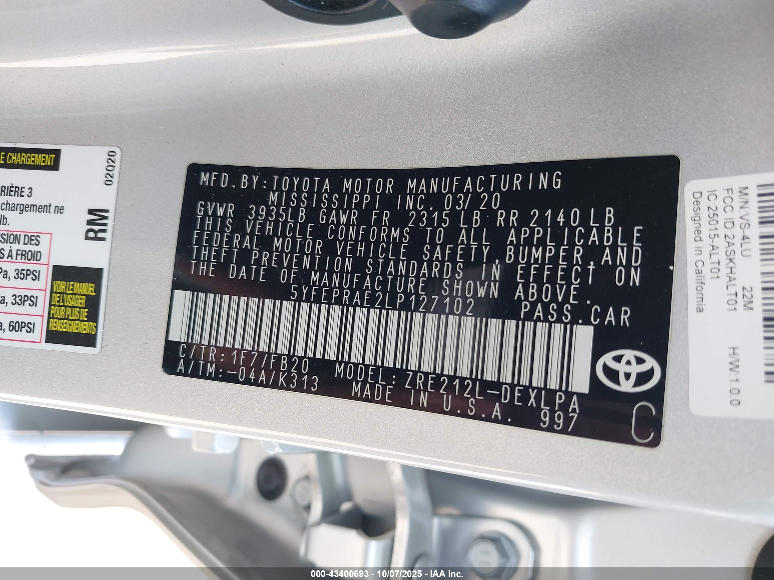 TOYOTA COROLLA image 9