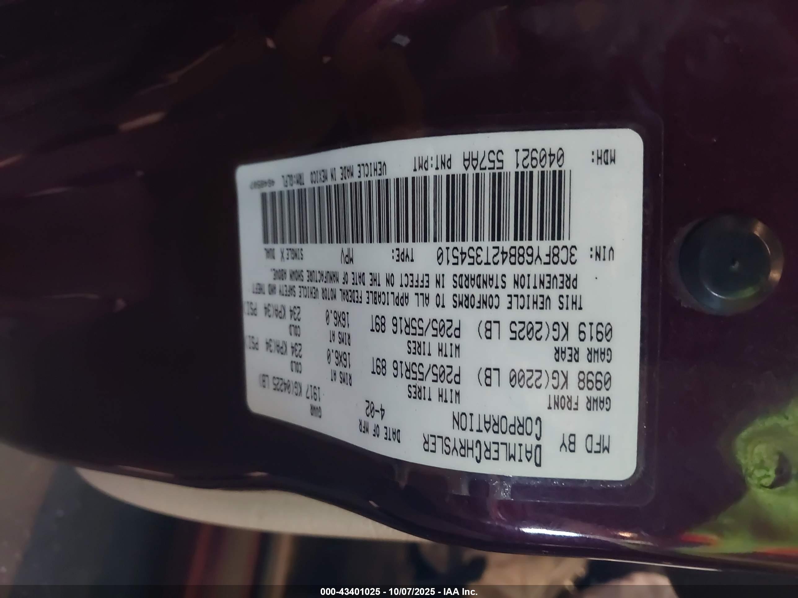 CHRYSLER PT image 9