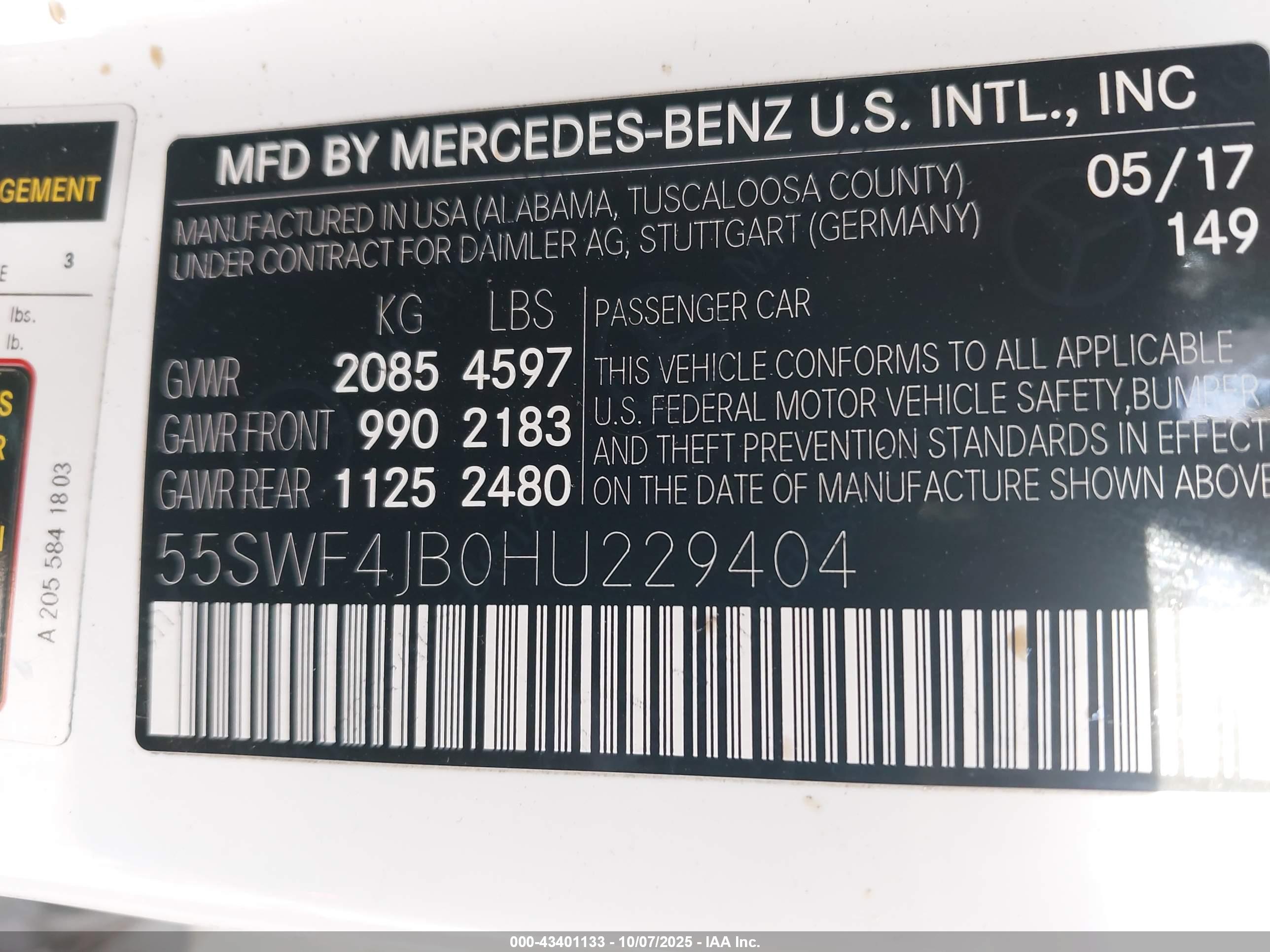 MERCEDES-BENZ C image 9