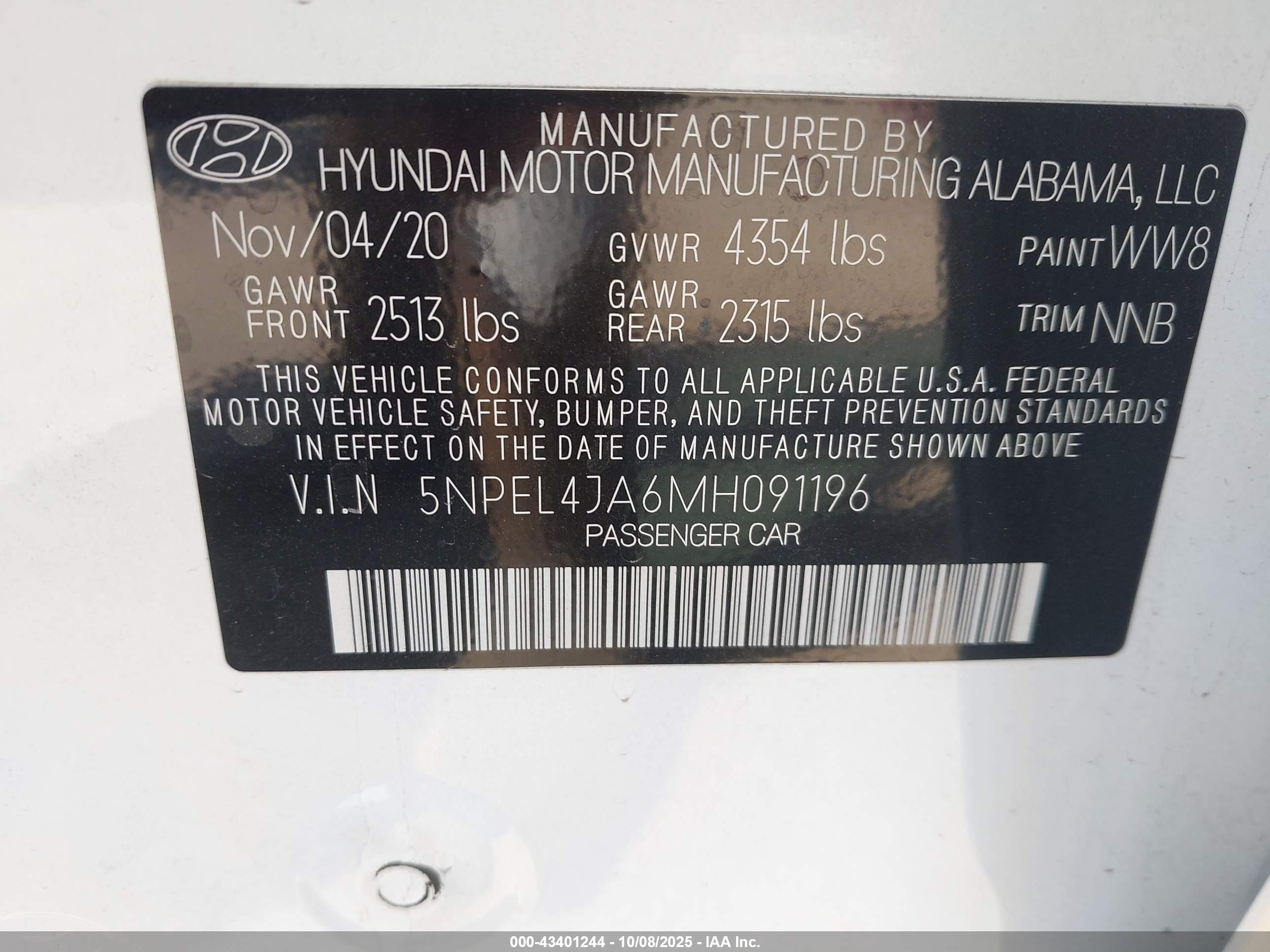 HYUNDAI SONATA image 9