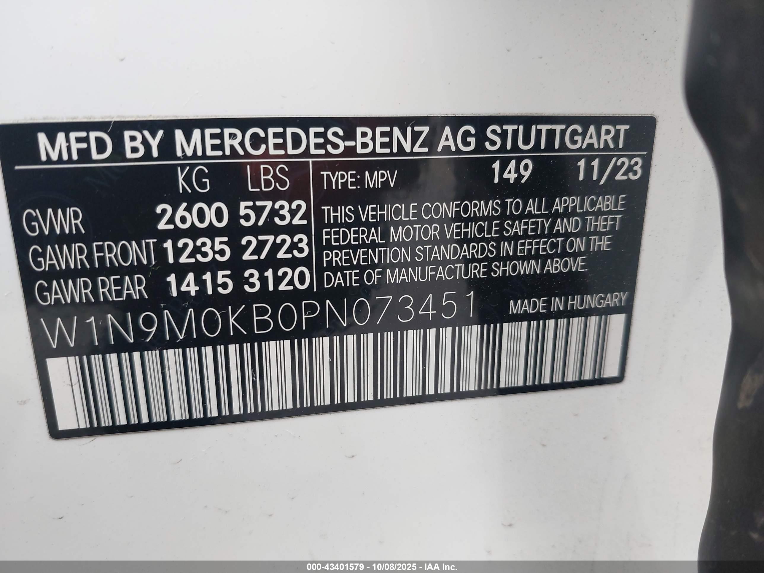 MERCEDES-BENZ EQB image 9