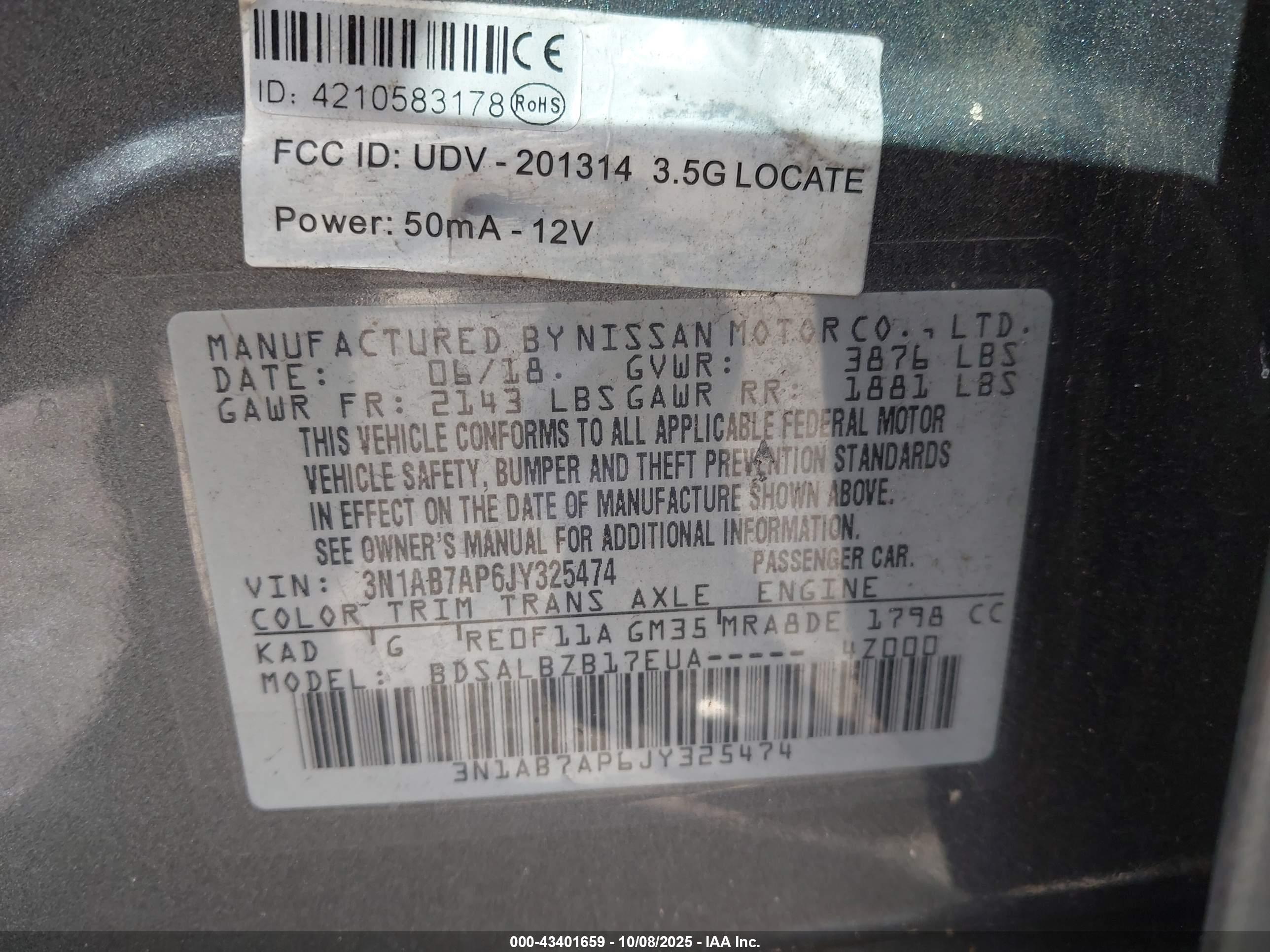 NISSAN SENTRA image 9
