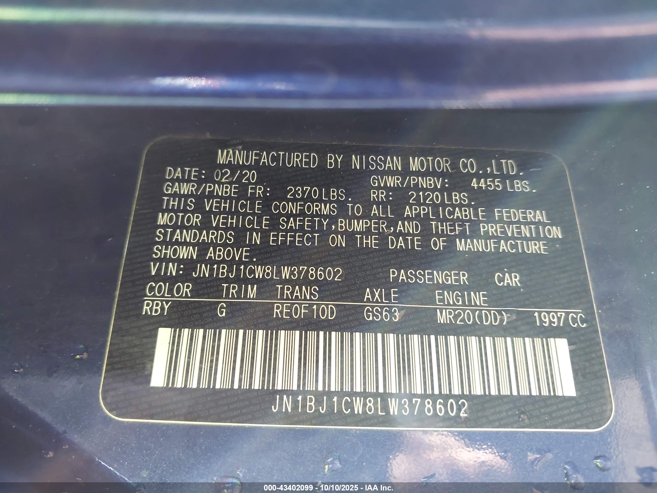 NISSAN ROGUE image 9