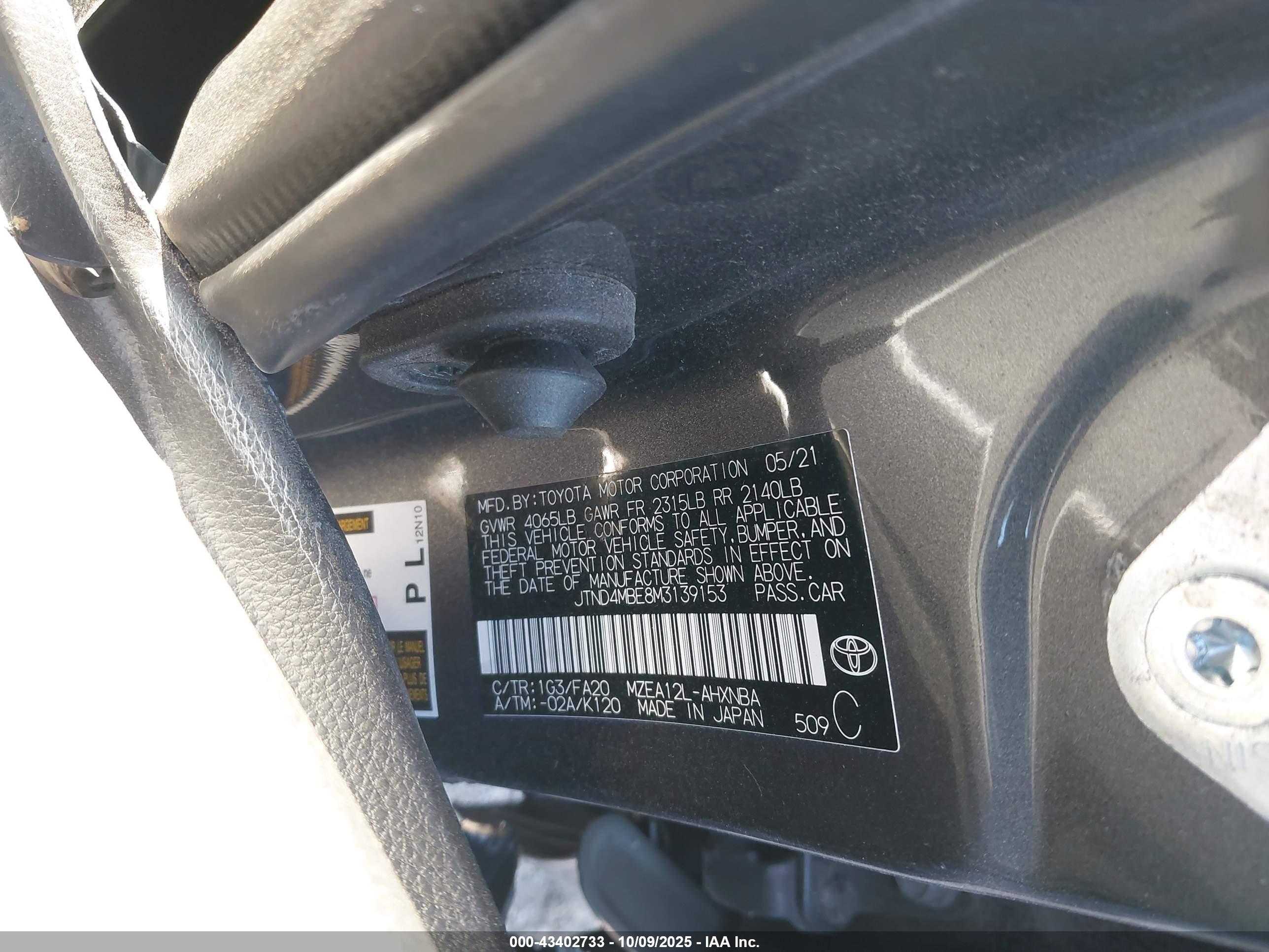 TOYOTA COROLLA image 9