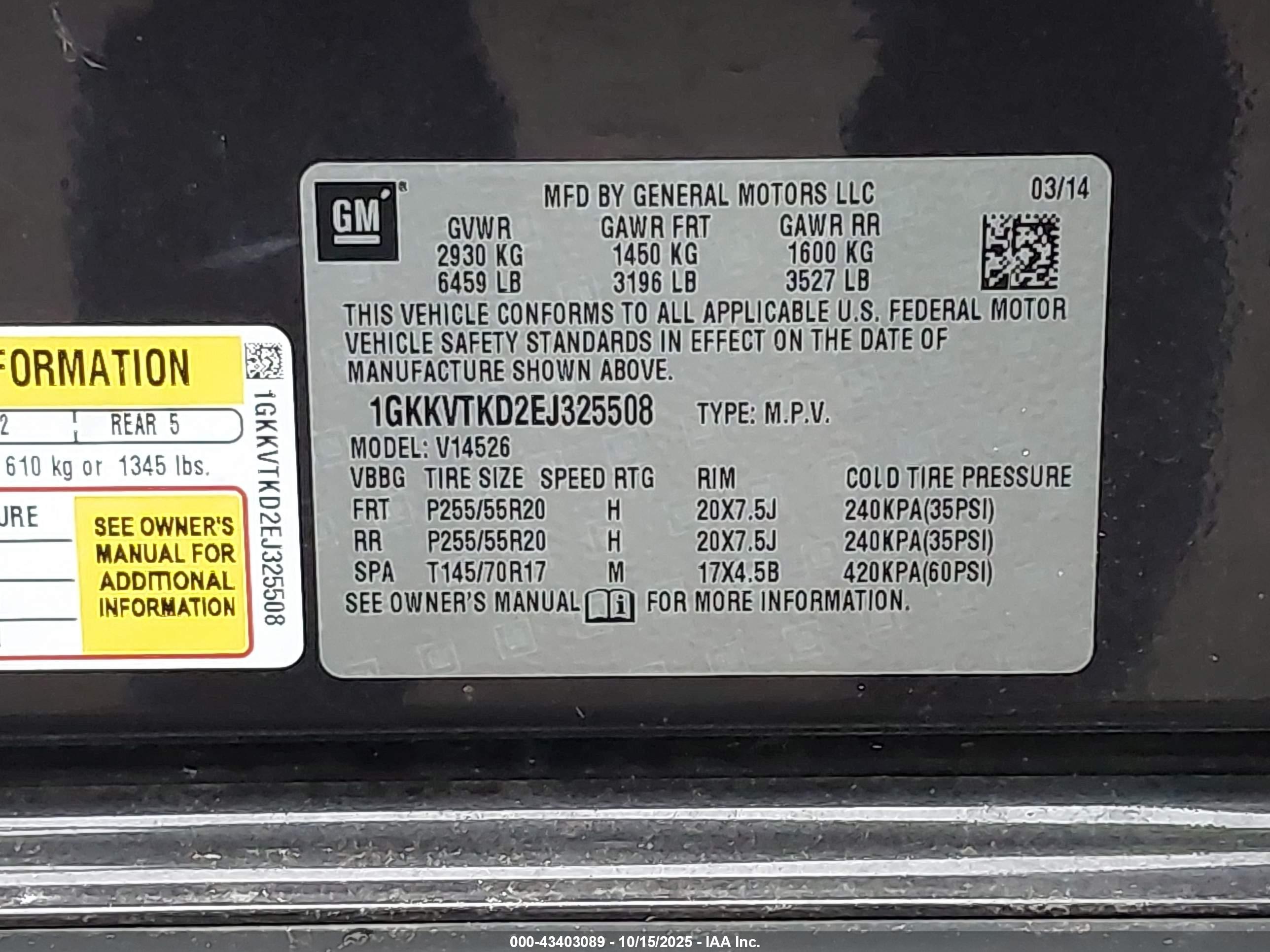 GMC ACADIA image 9