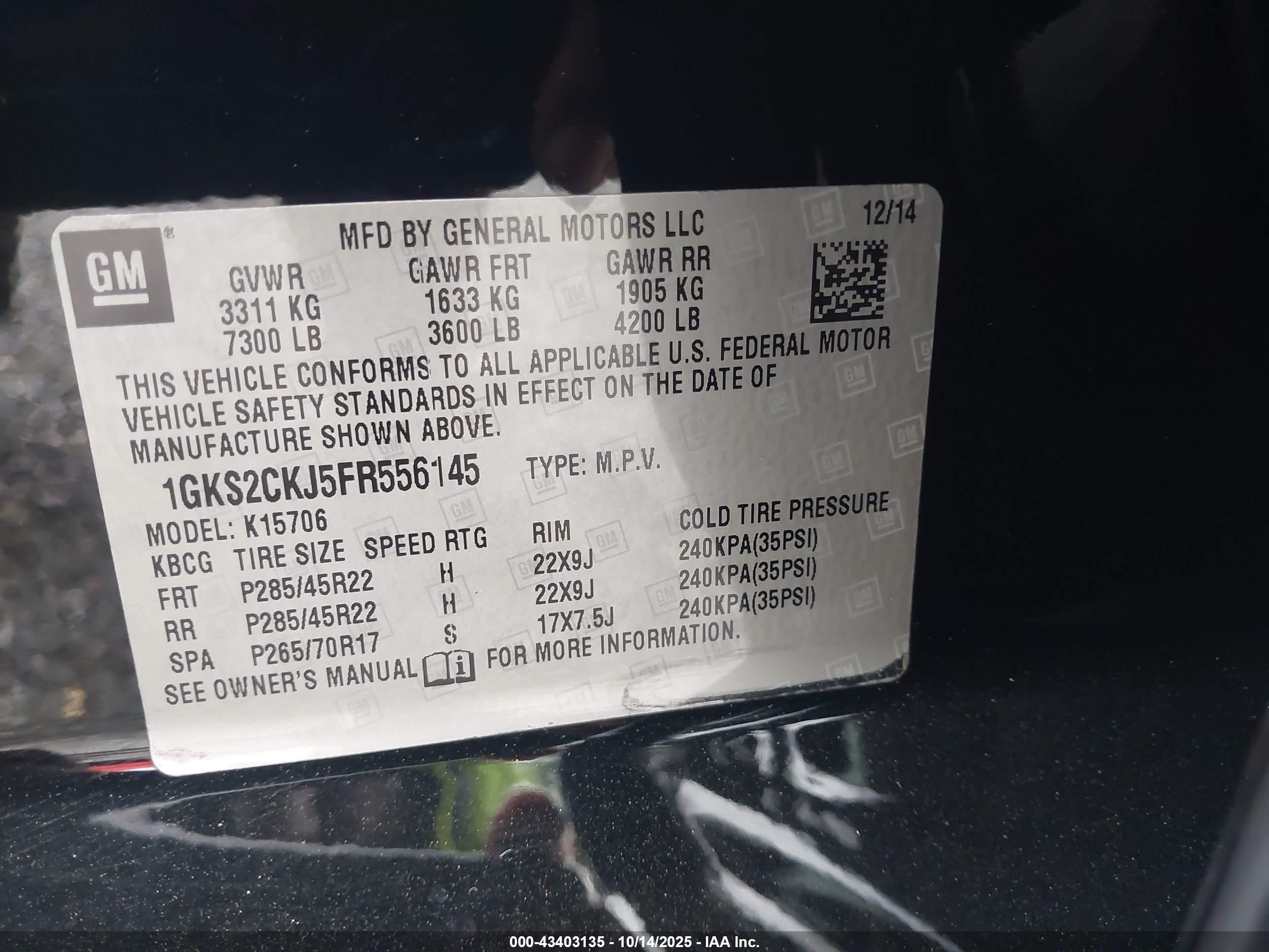 GMC YUKON image 9