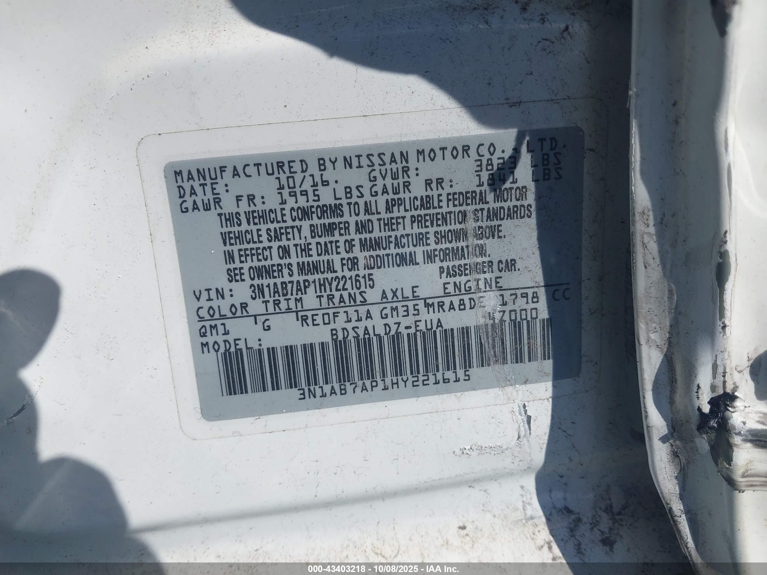 NISSAN SENTRA image 9