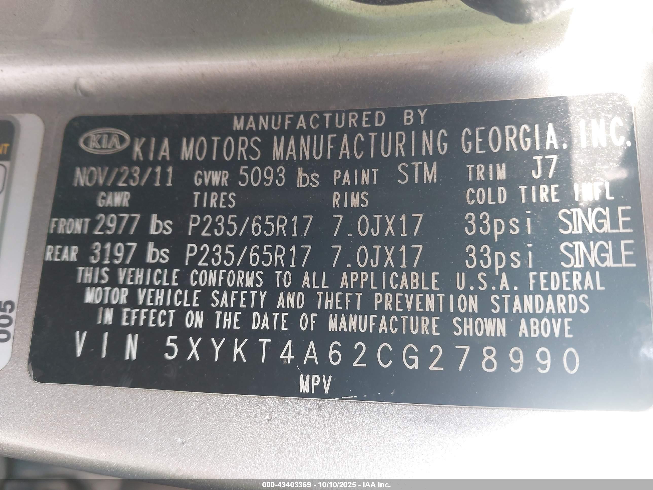 KIA SORENTO image 9