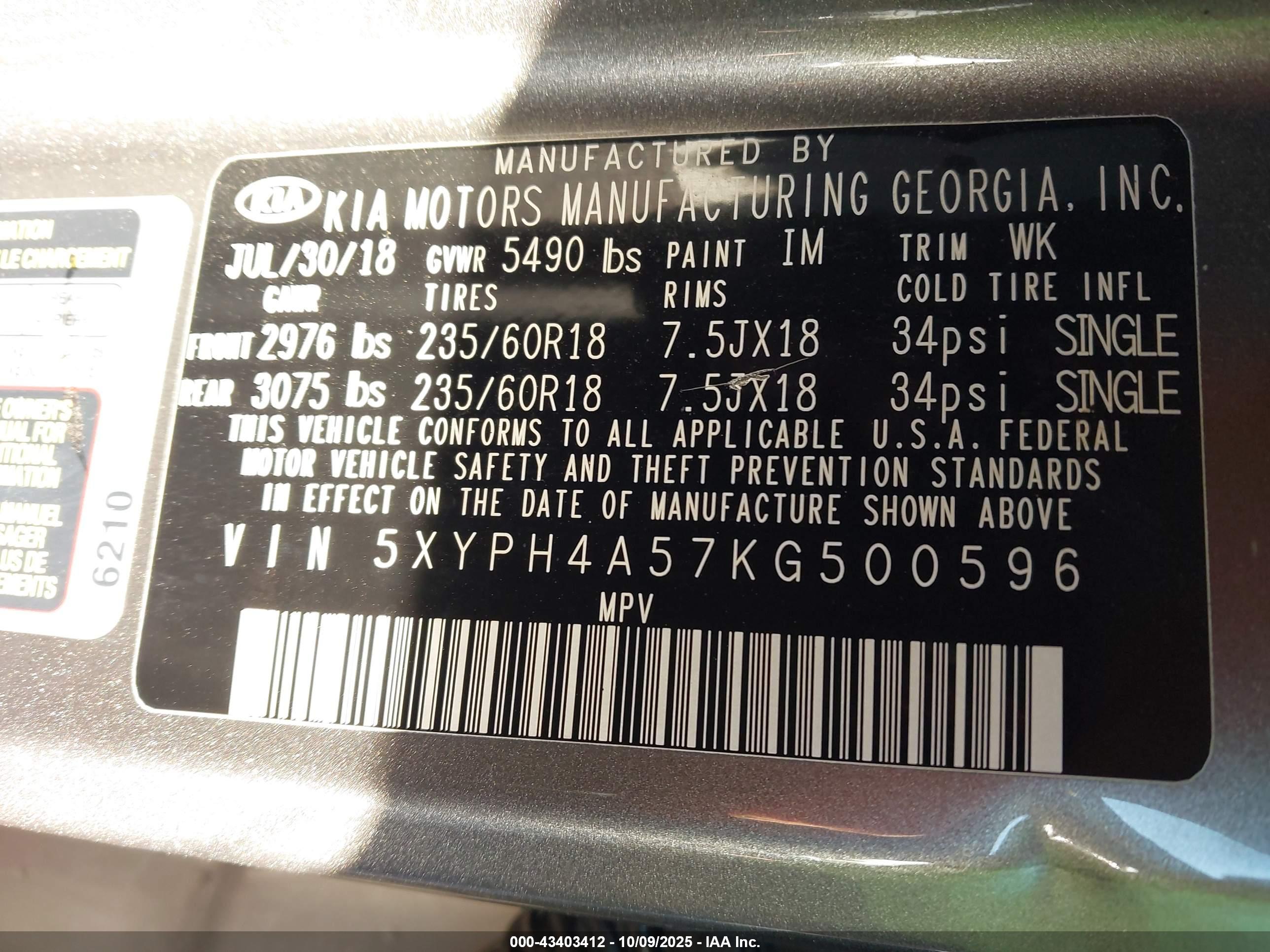 KIA SORENTO image 9