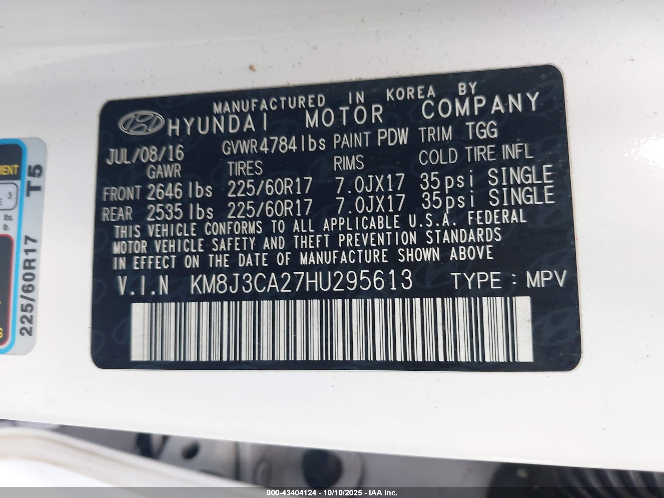 HYUNDAI TUCSON image 9