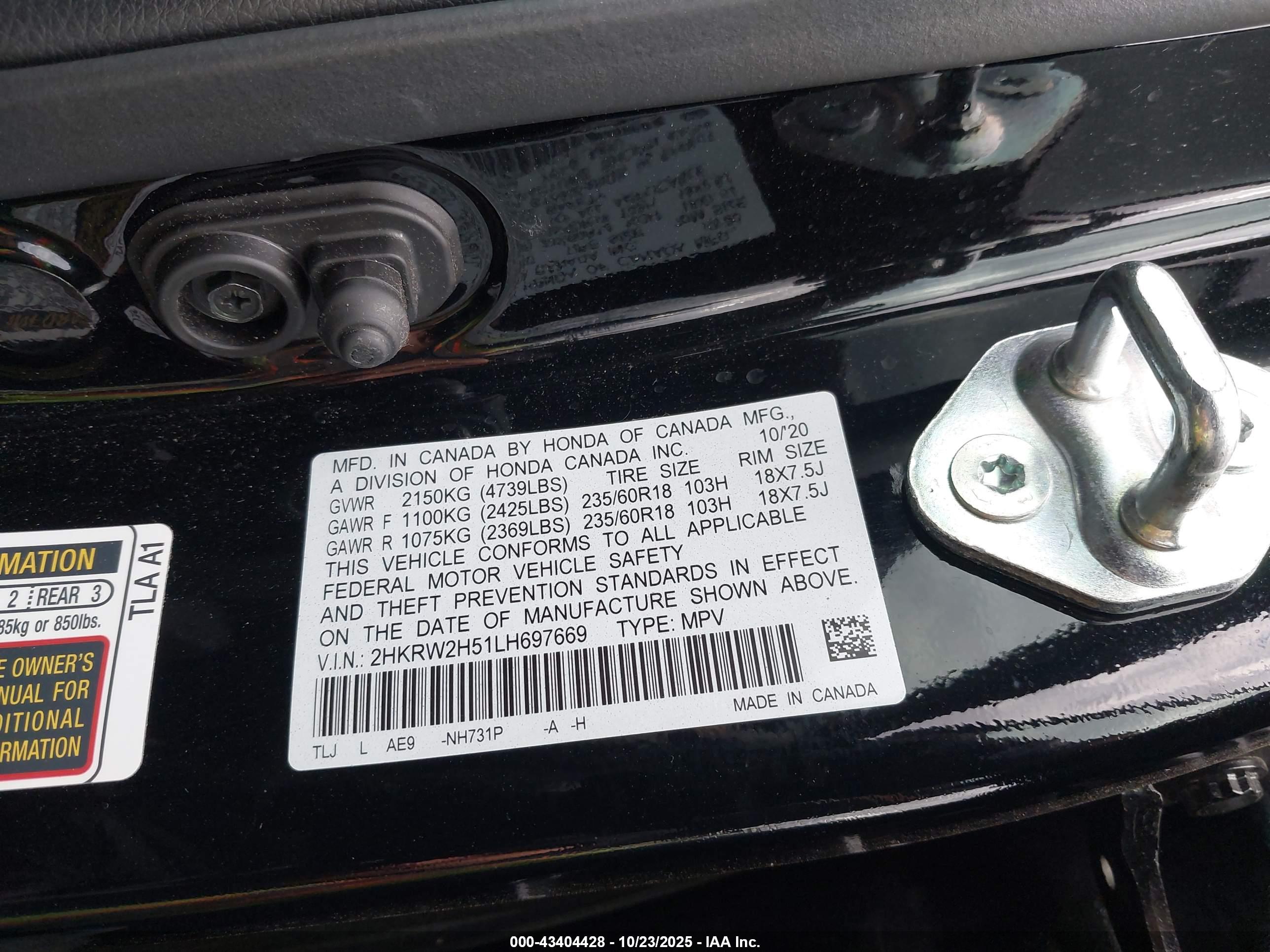 HONDA CR-V image 9