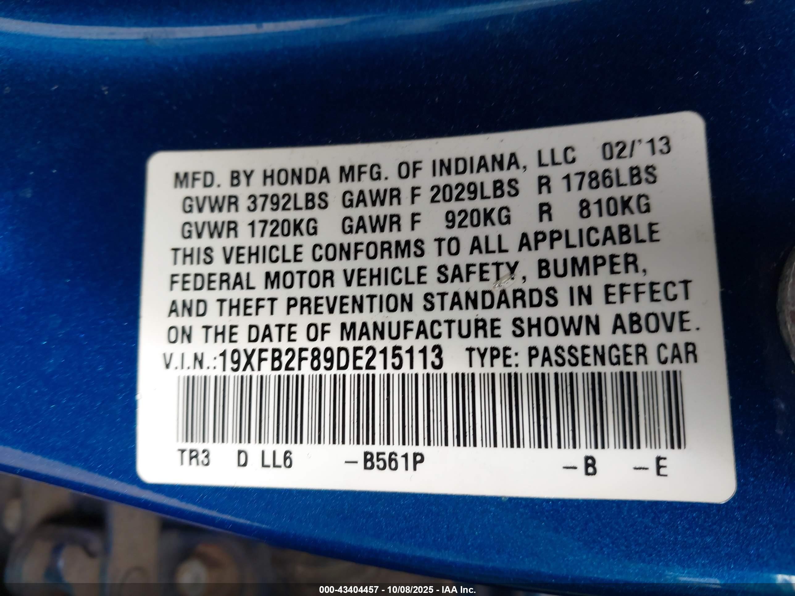 HONDA CIVIC image 9