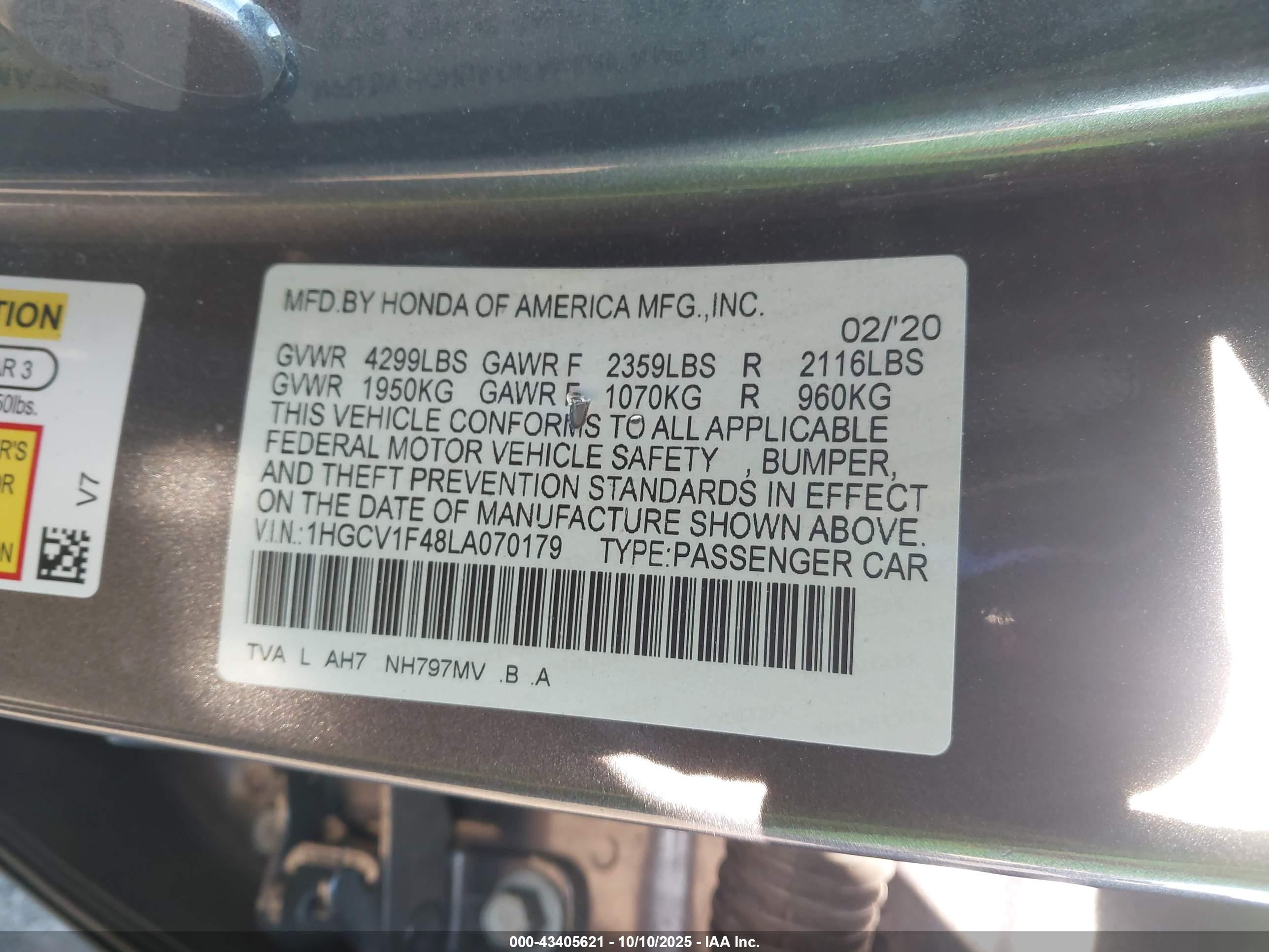 HONDA ACCORD image 9