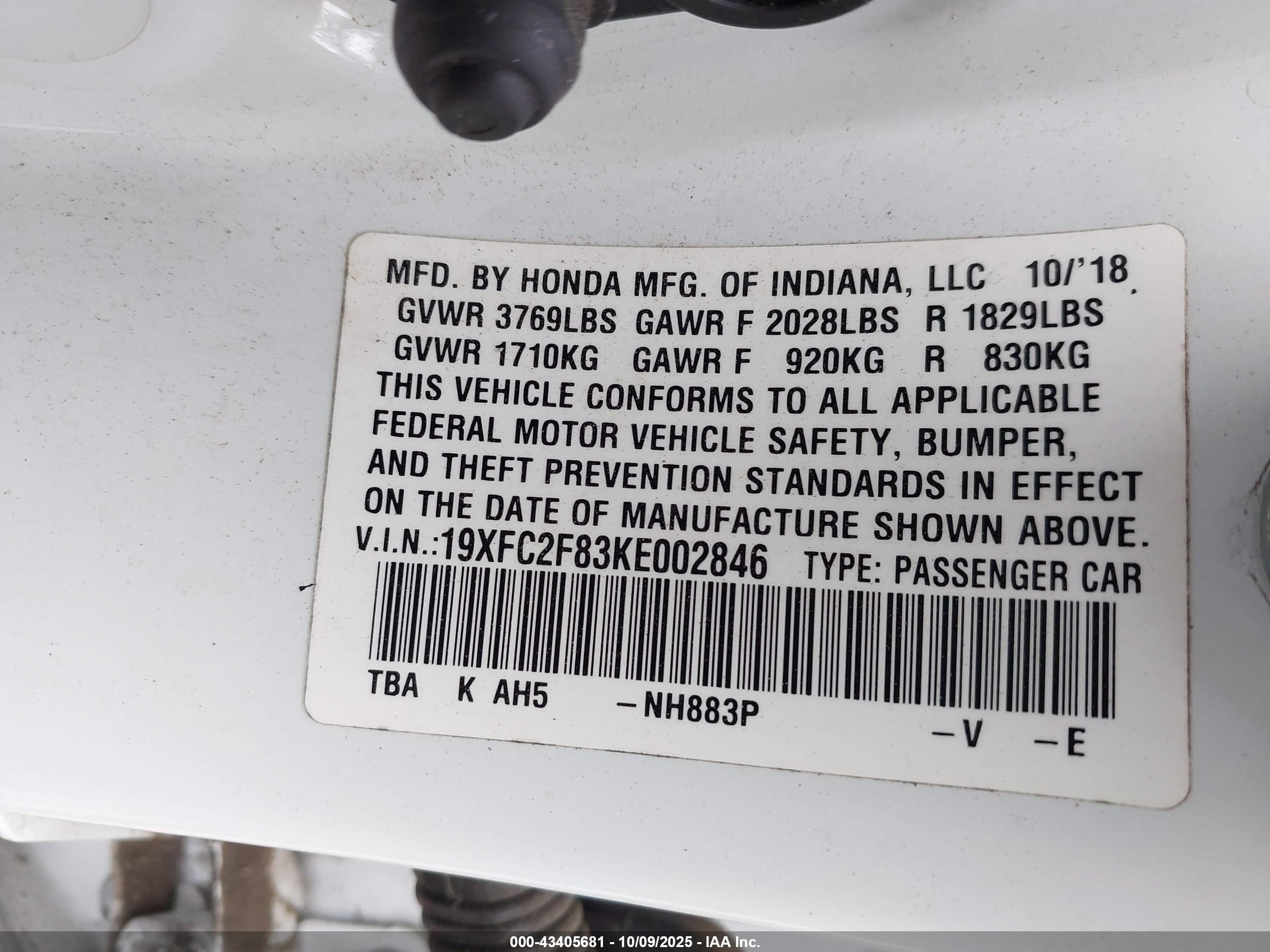 HONDA CIVIC image 9