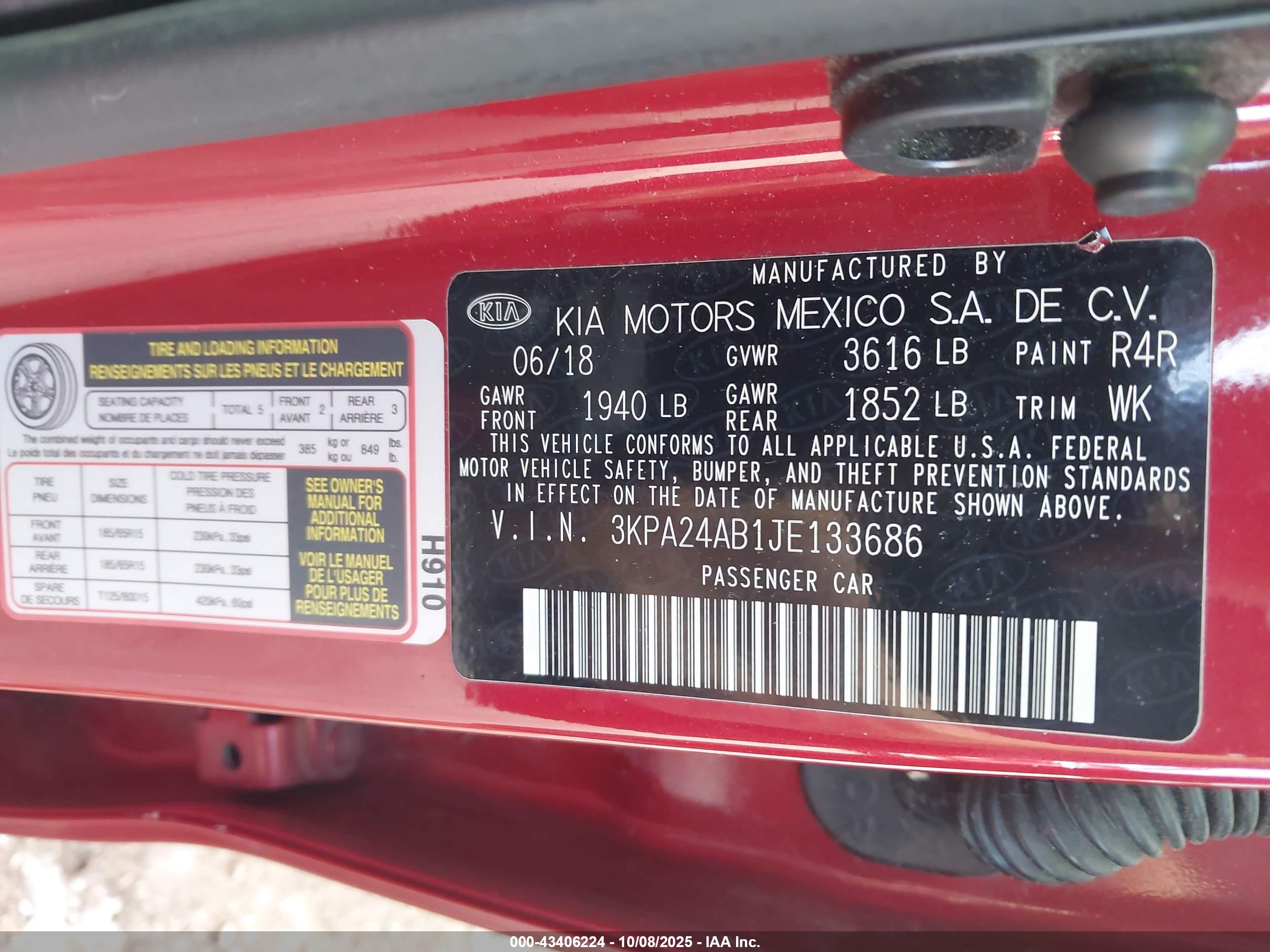 KIA RIO image 9