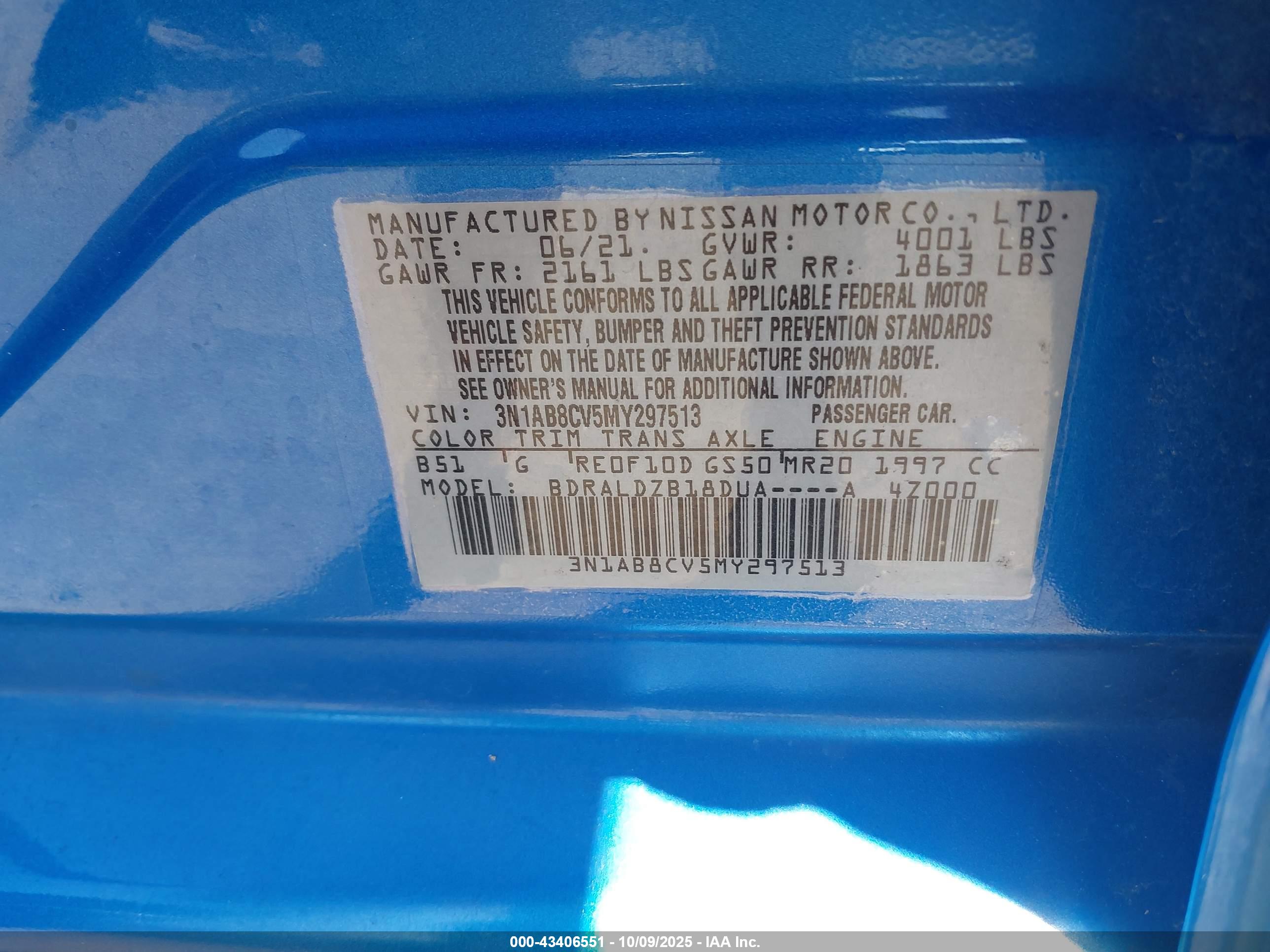 NISSAN SENTRA image 9