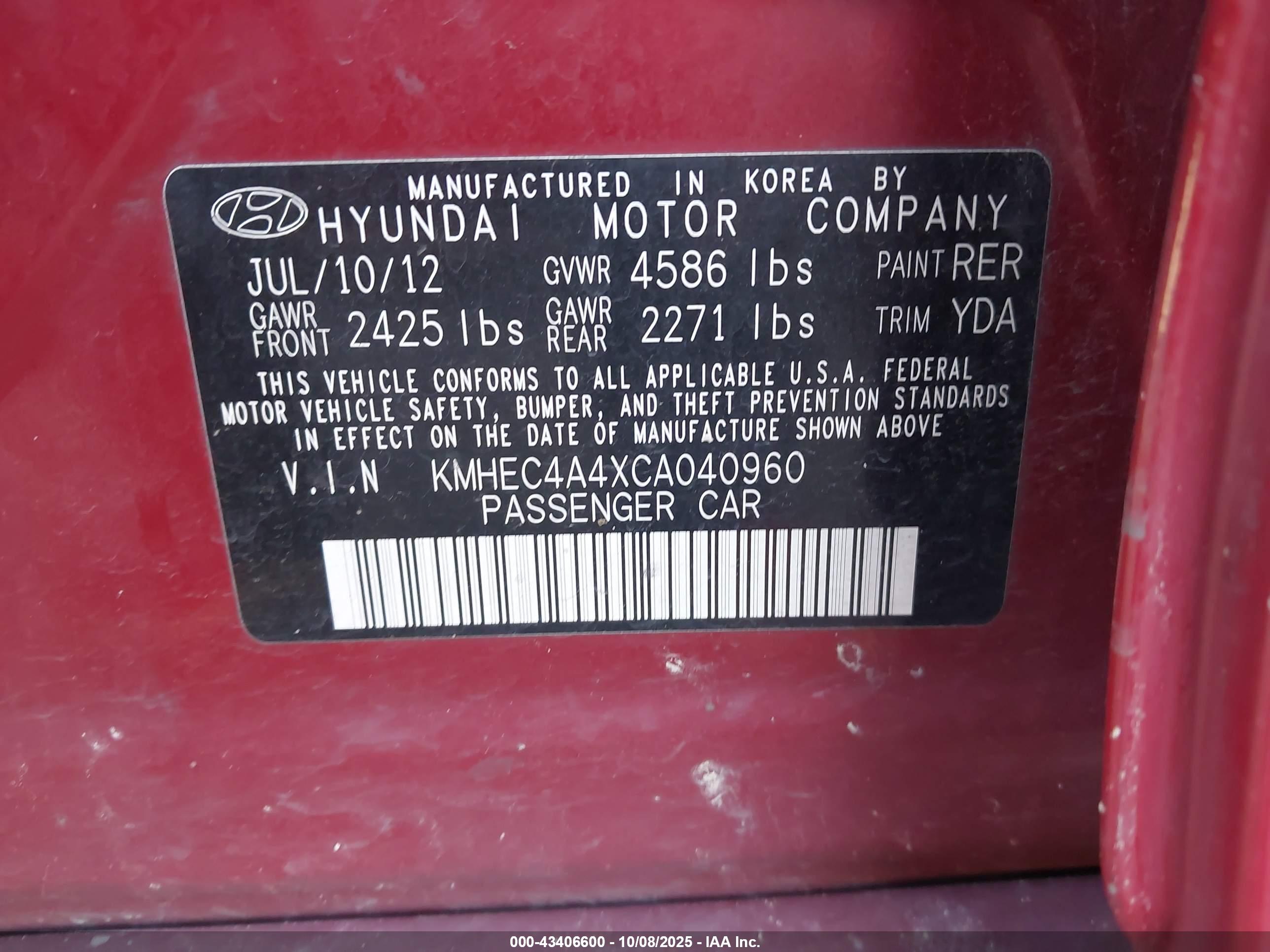 HYUNDAI SONATA image 9