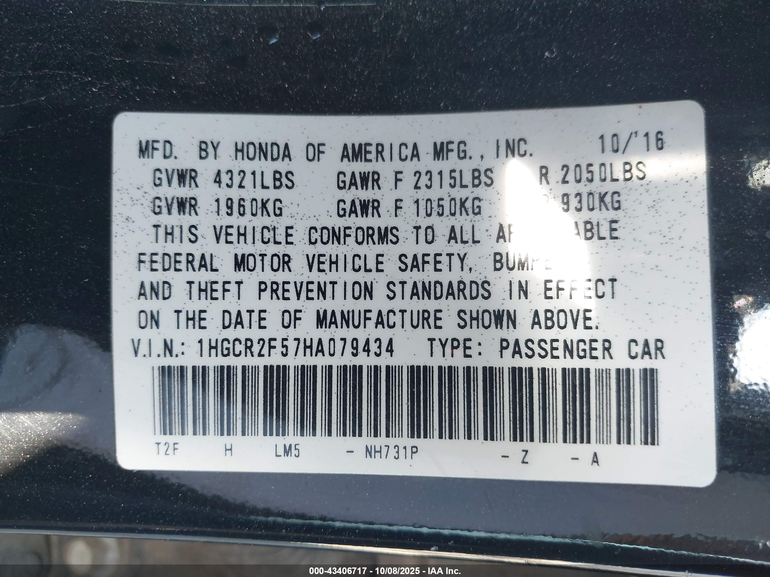 HONDA ACCORD image 9