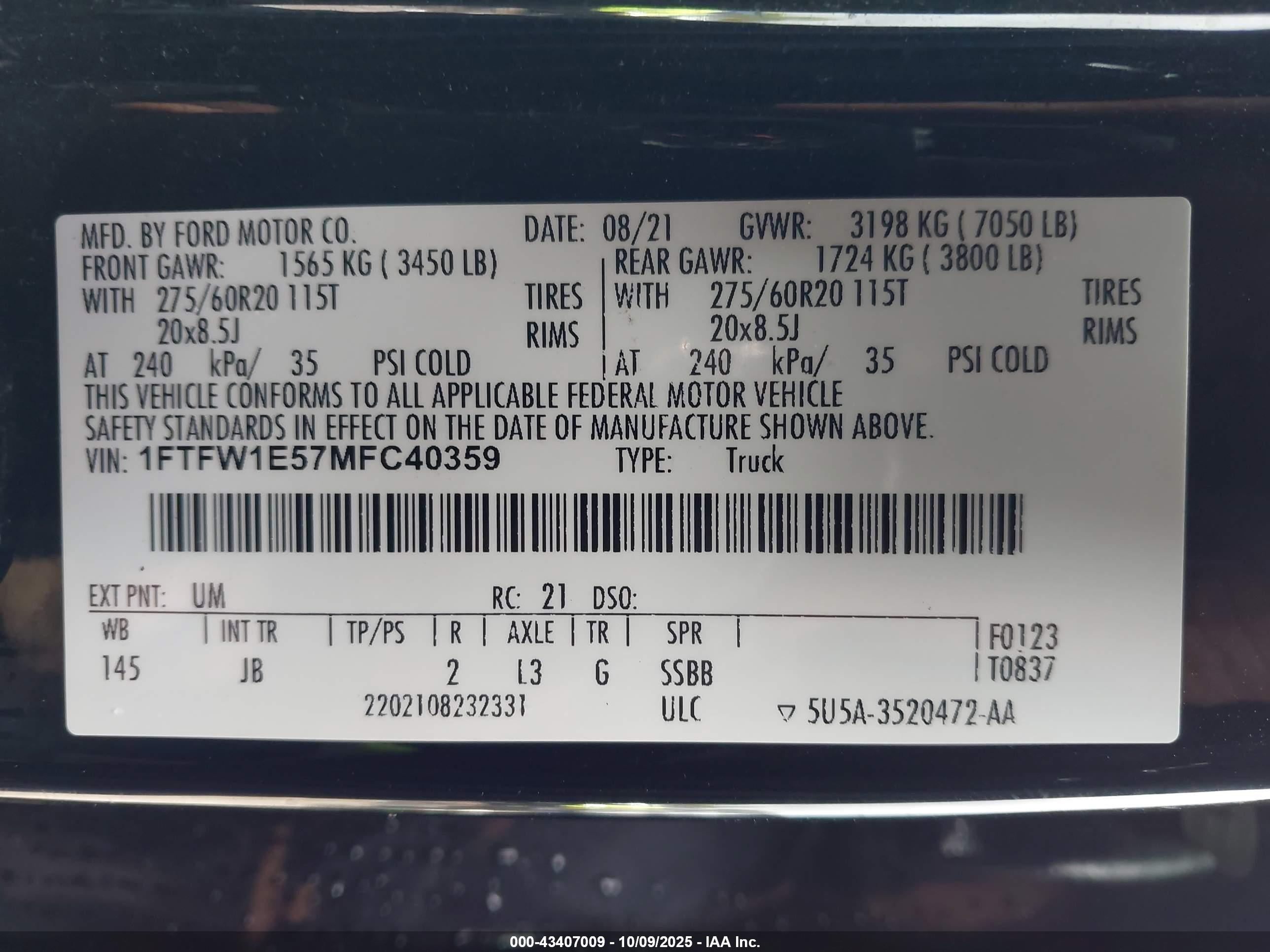 FORD F-150 image 9