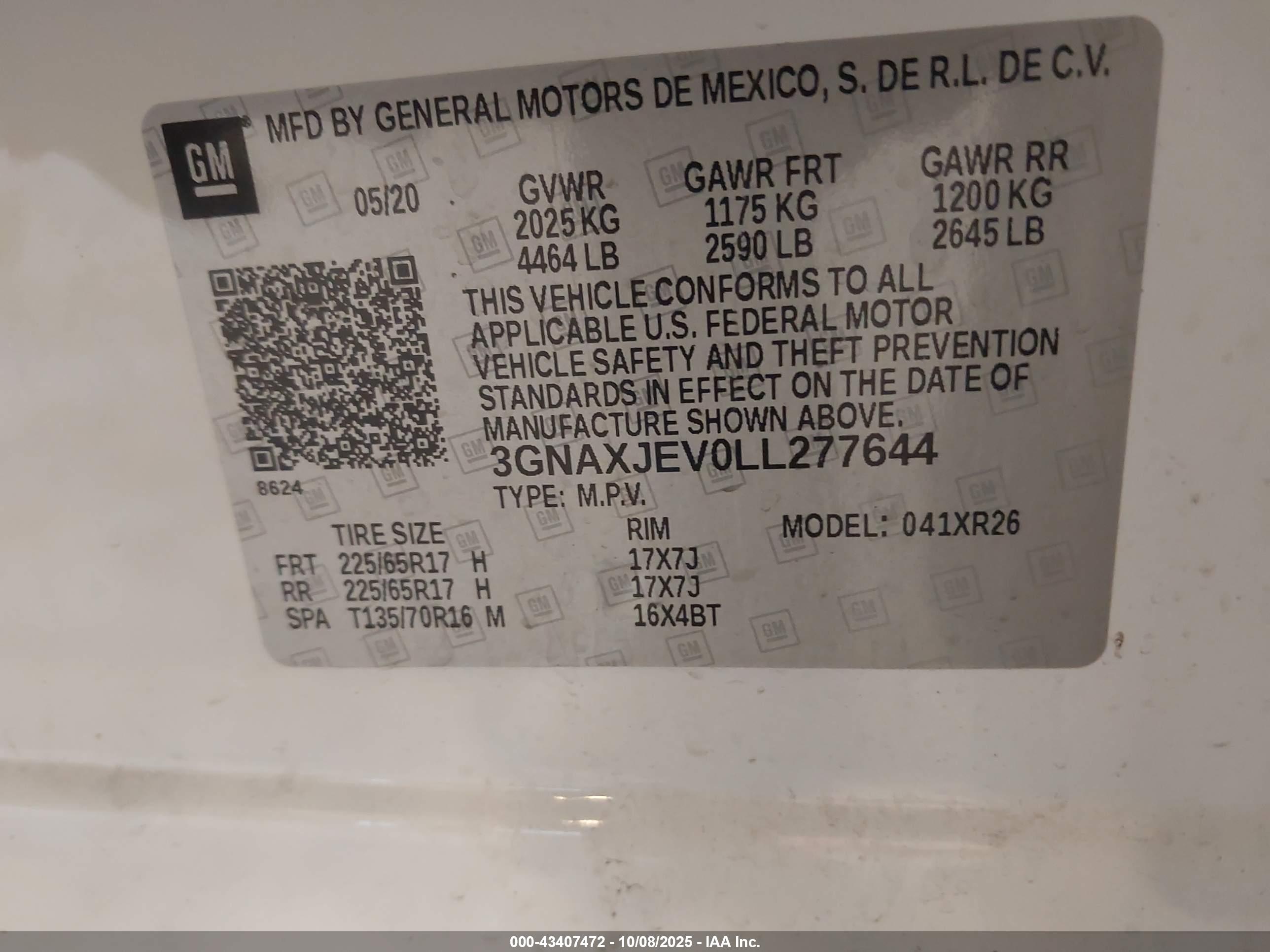 CHEVROLET EQUINOX image 9