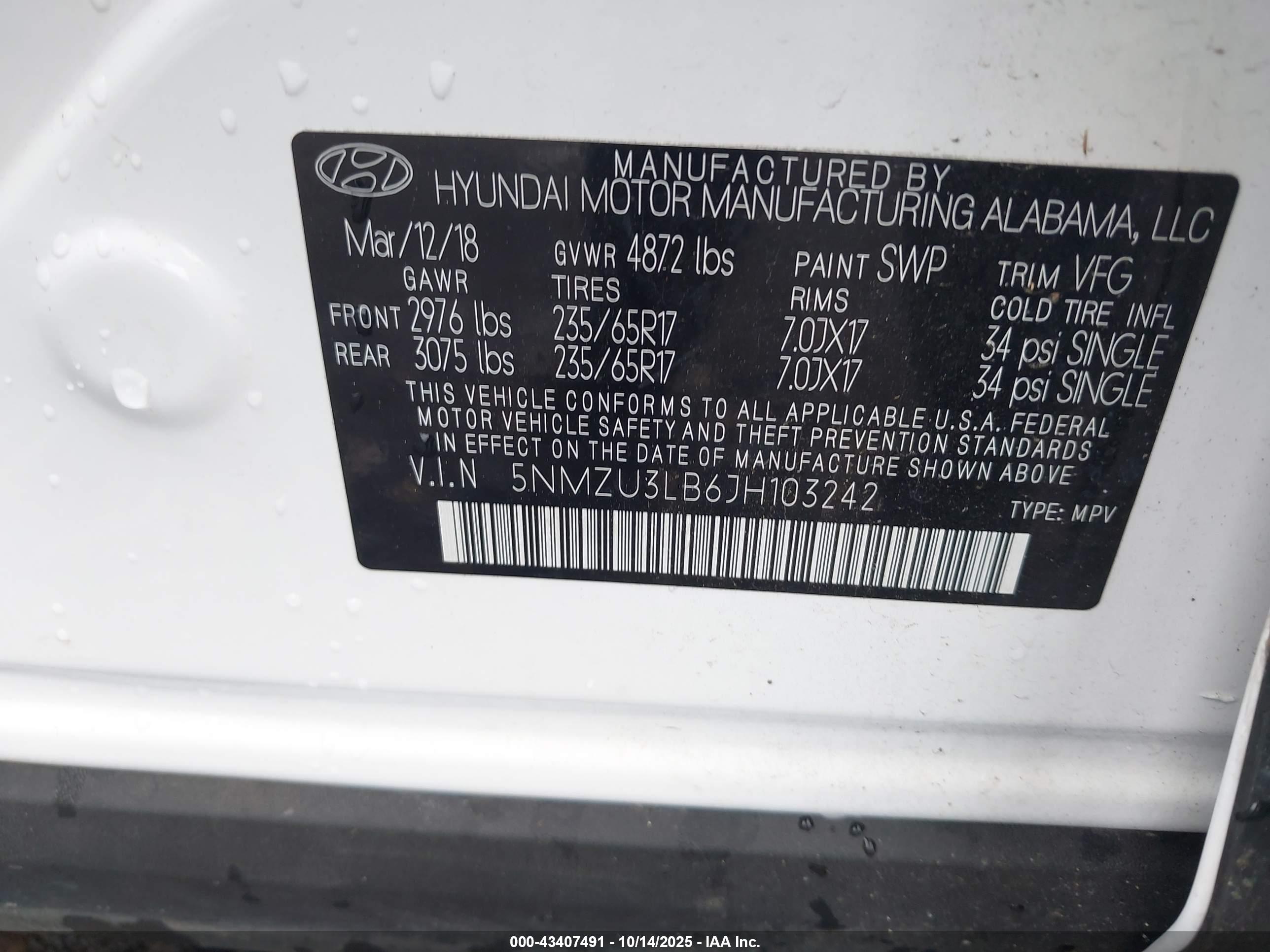 HYUNDAI SANTA image 9