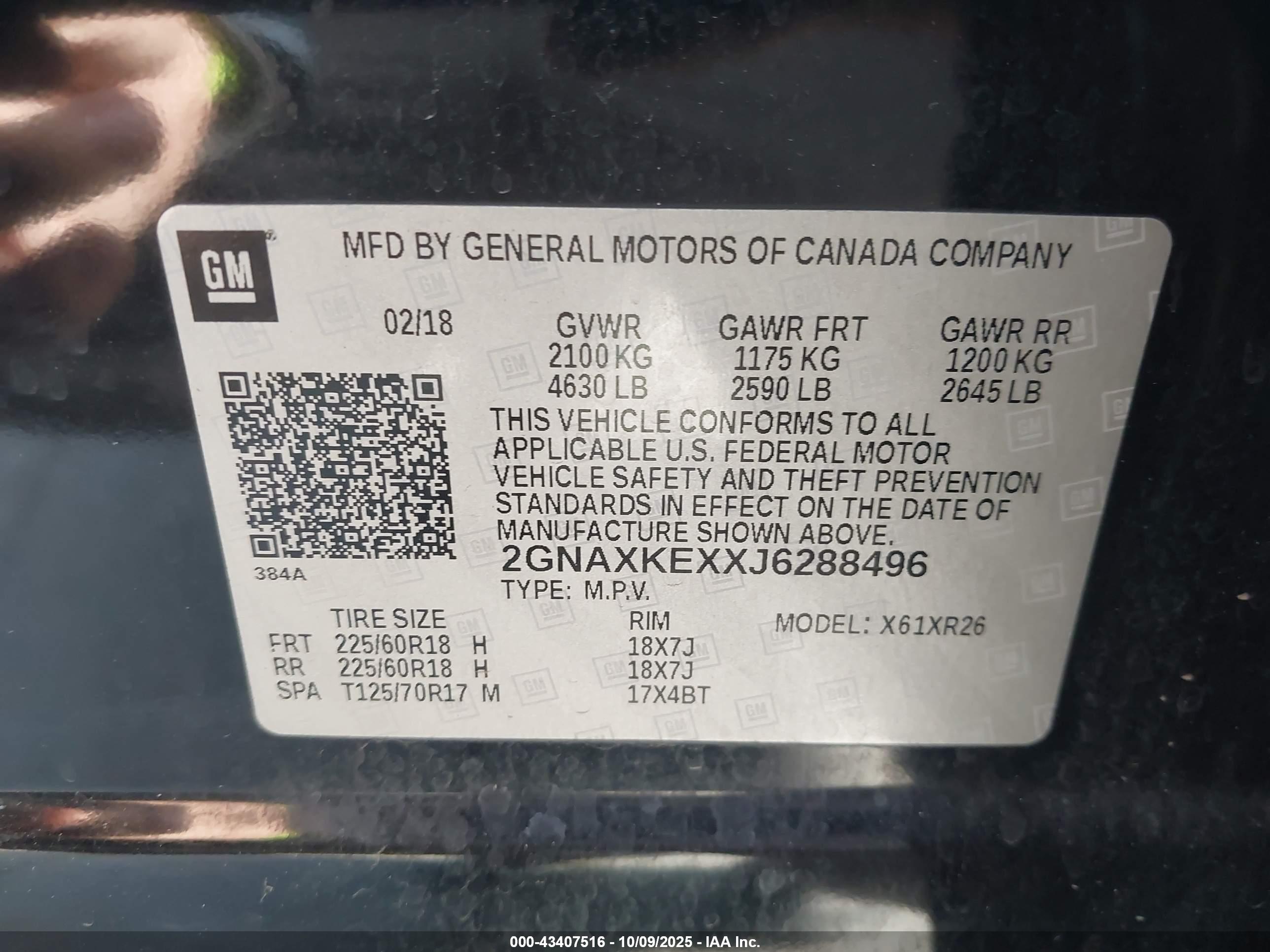 CHEVROLET EQUINOX image 9