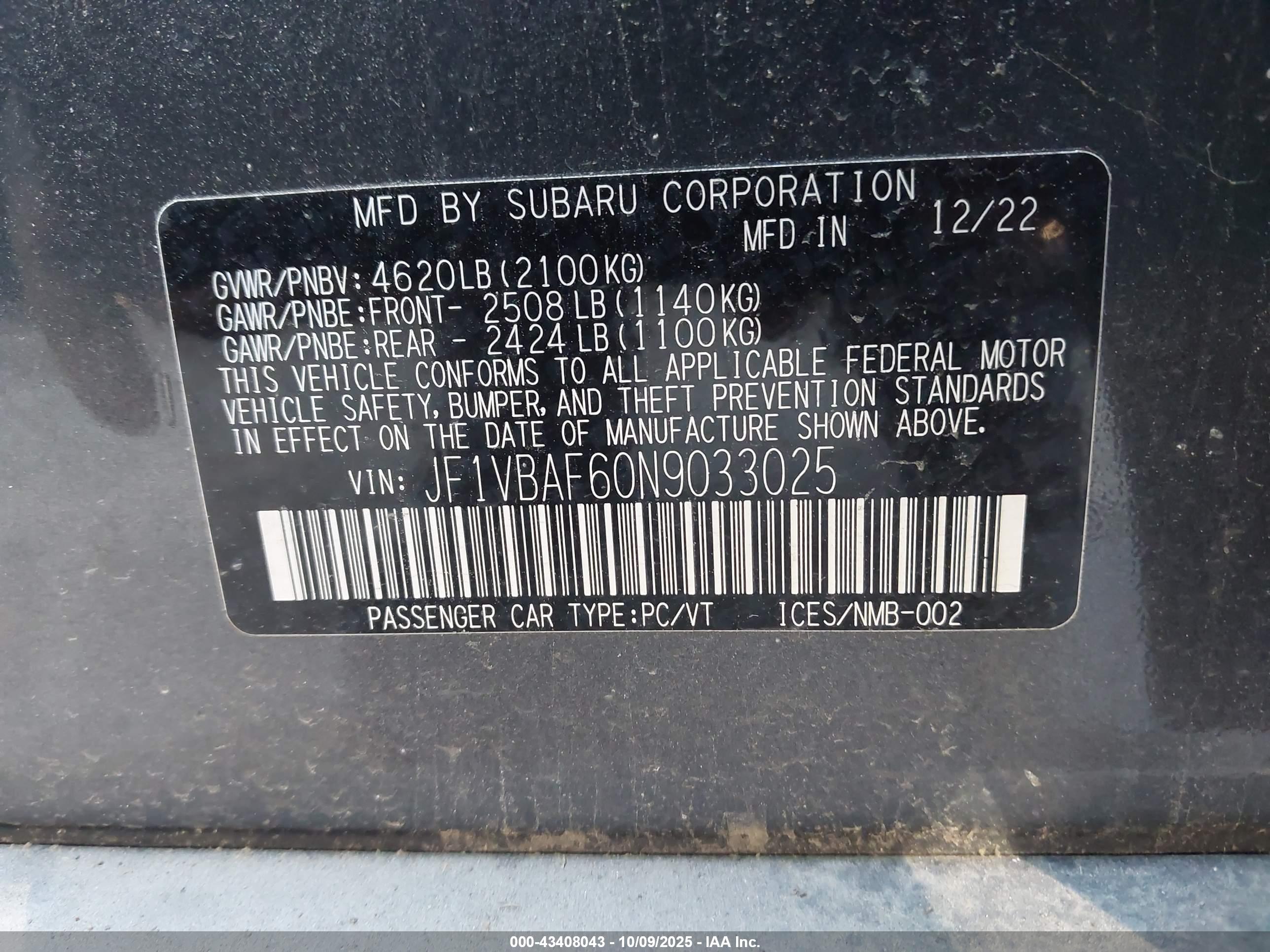 SUBARU WRX image 9