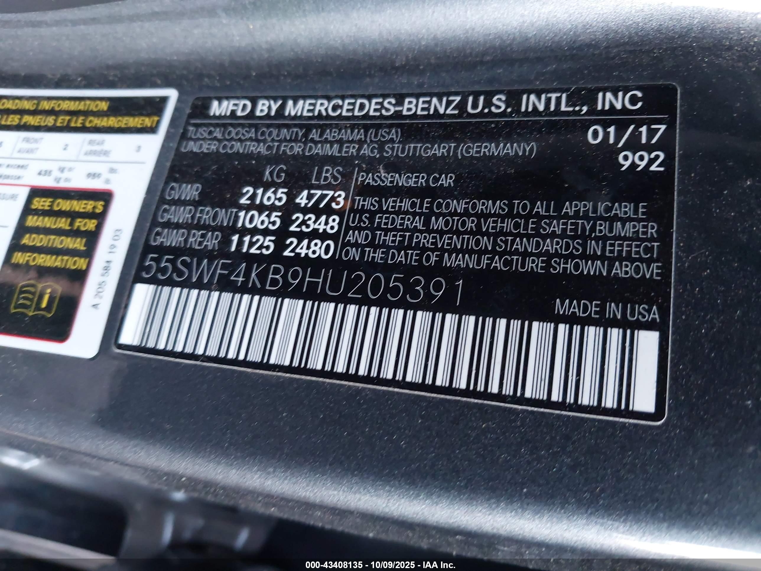 MERCEDES-BENZ C image 9