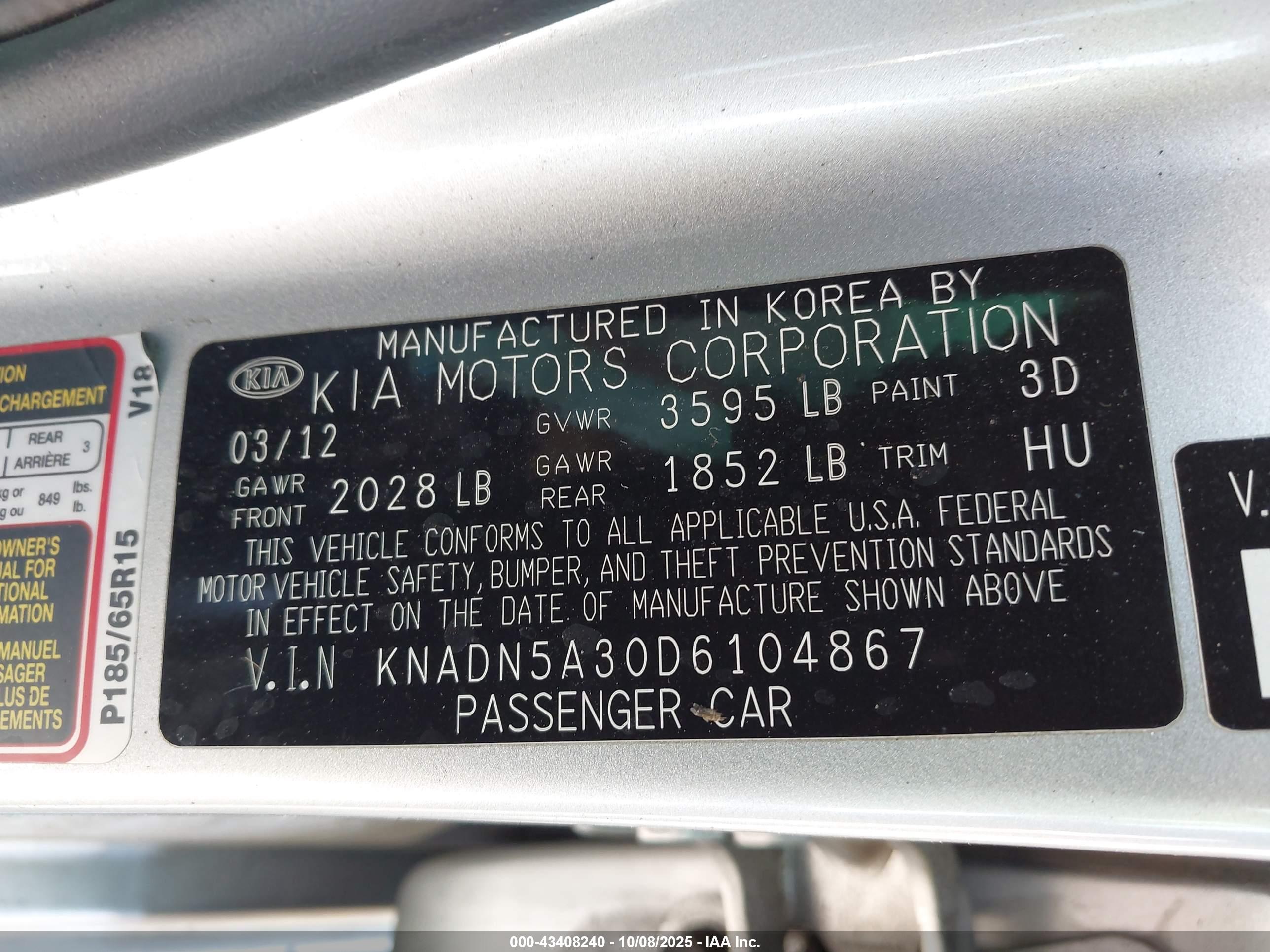KIA RIO image 9