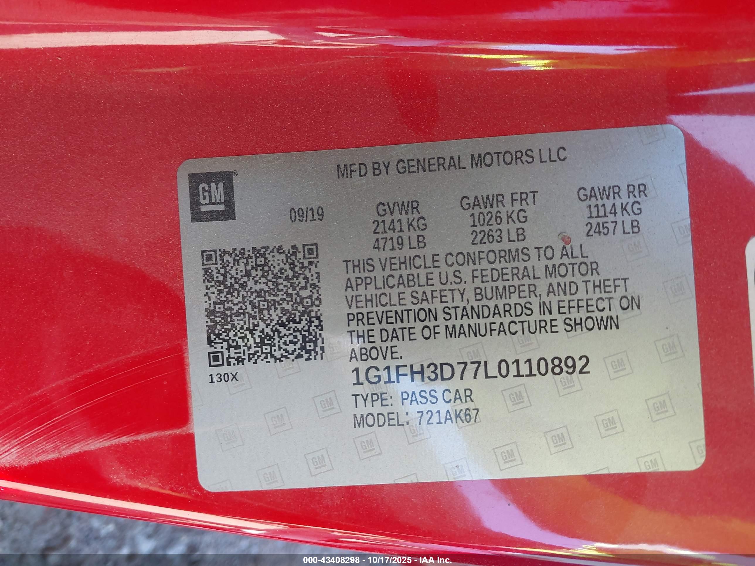 CHEVROLET CAMARO image 9