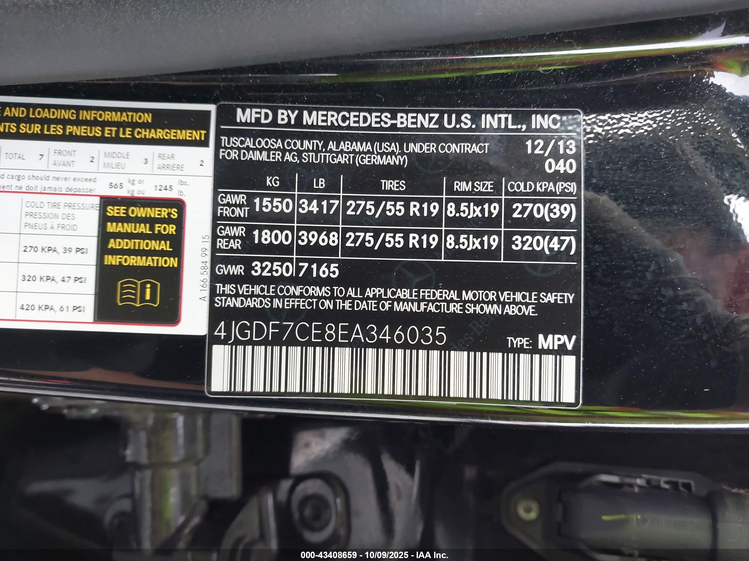 MERCEDES-BENZ GL image 9