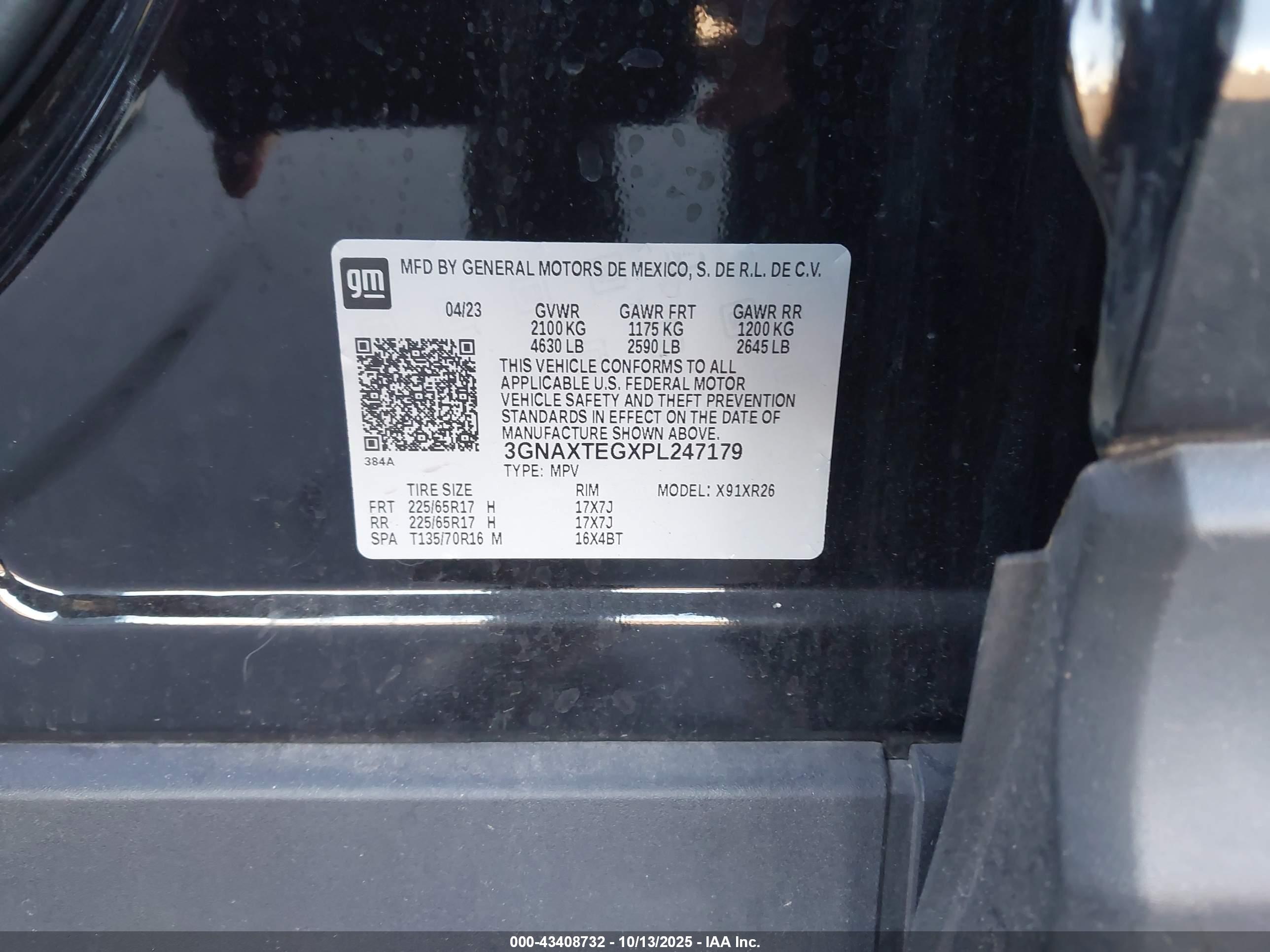 CHEVROLET EQUINOX image 9