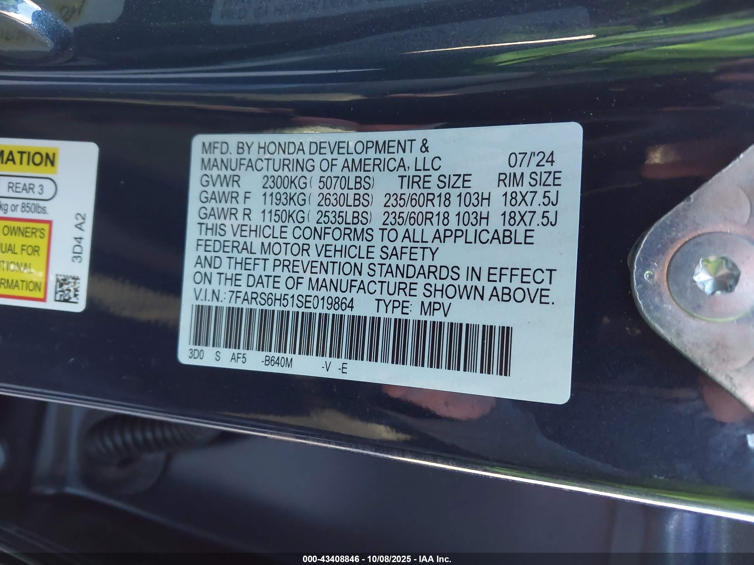 HONDA CR-V image 9