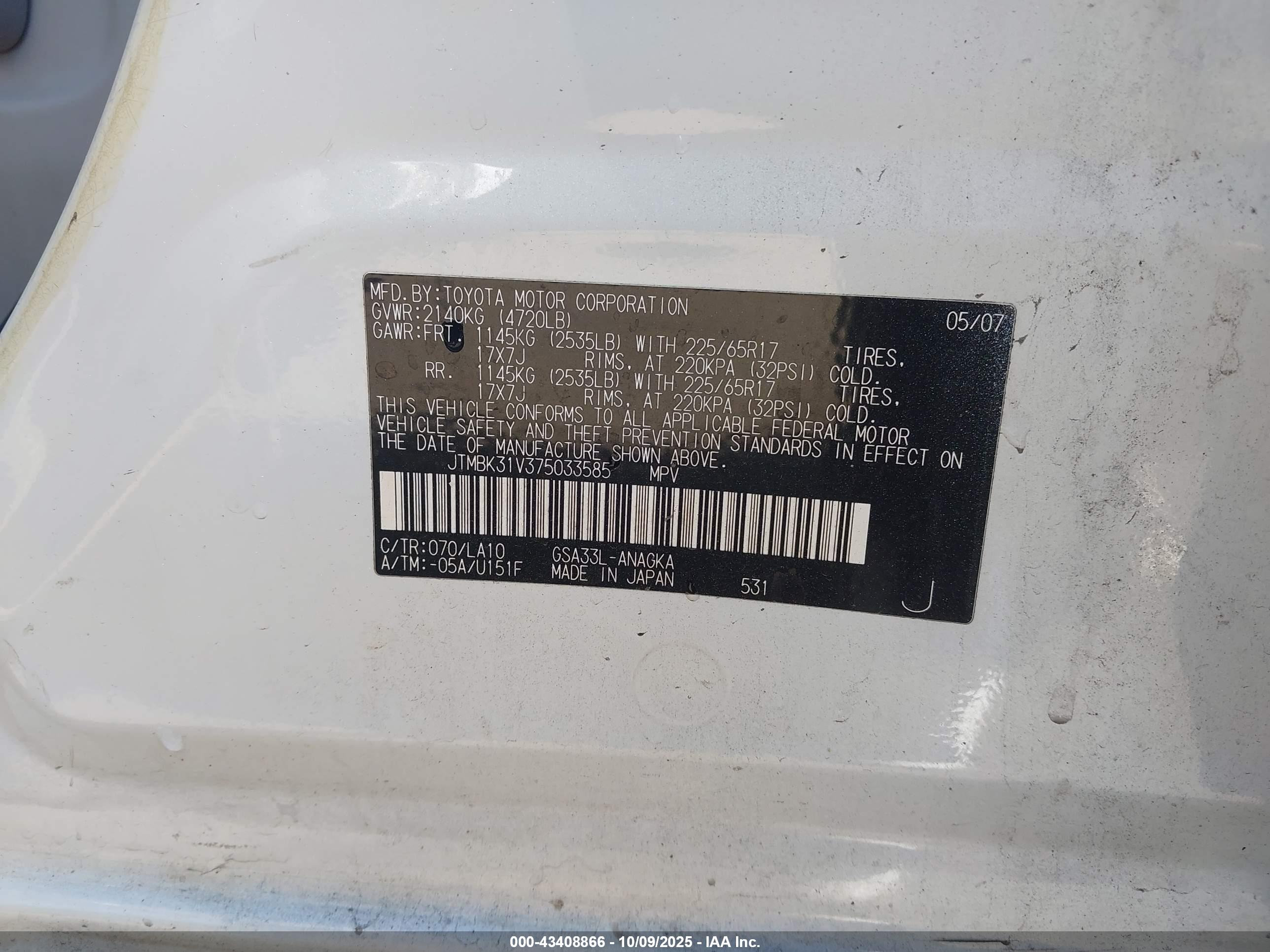 TOYOTA RAV4 image 9