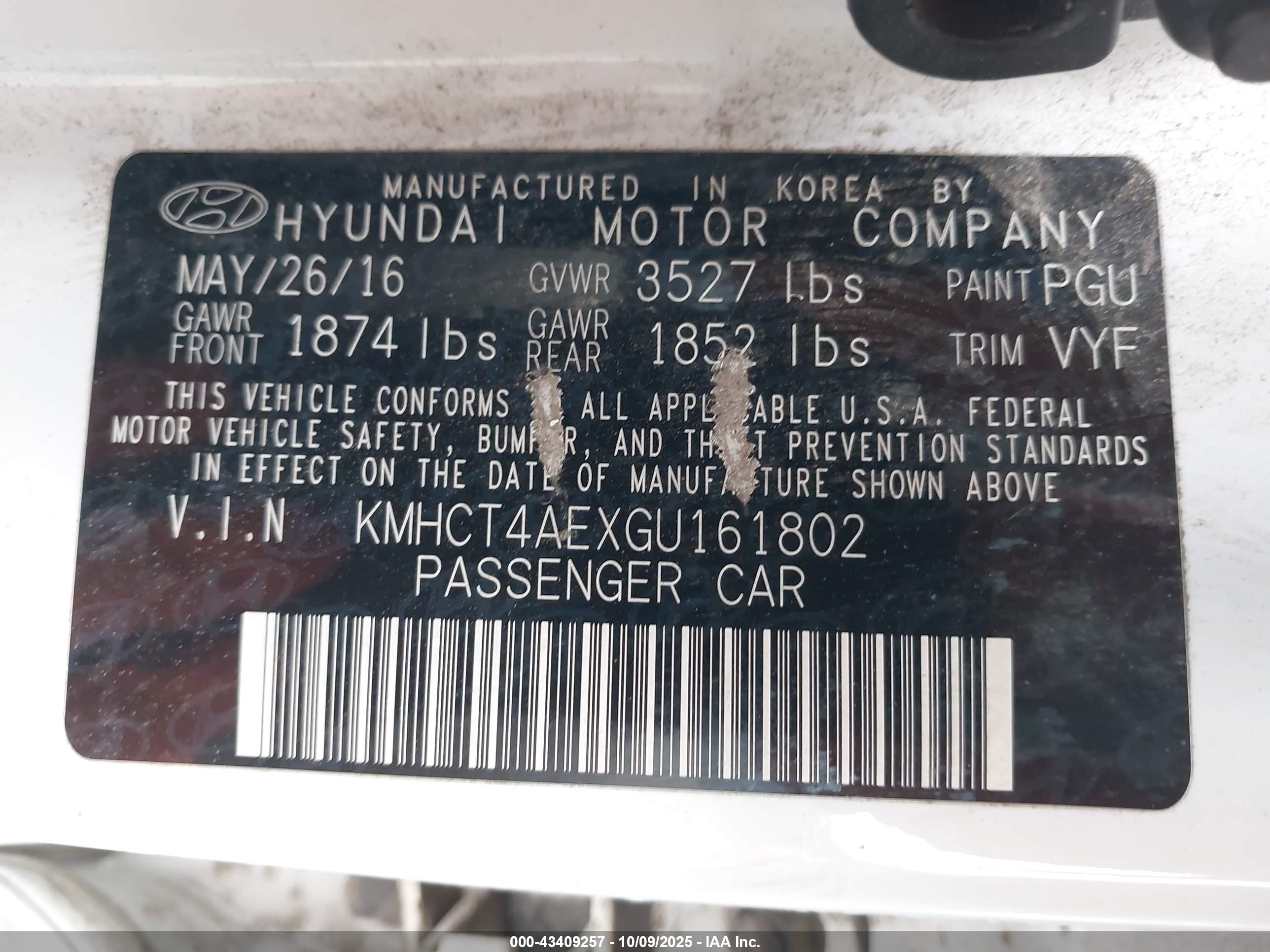 HYUNDAI ACCENT image 9