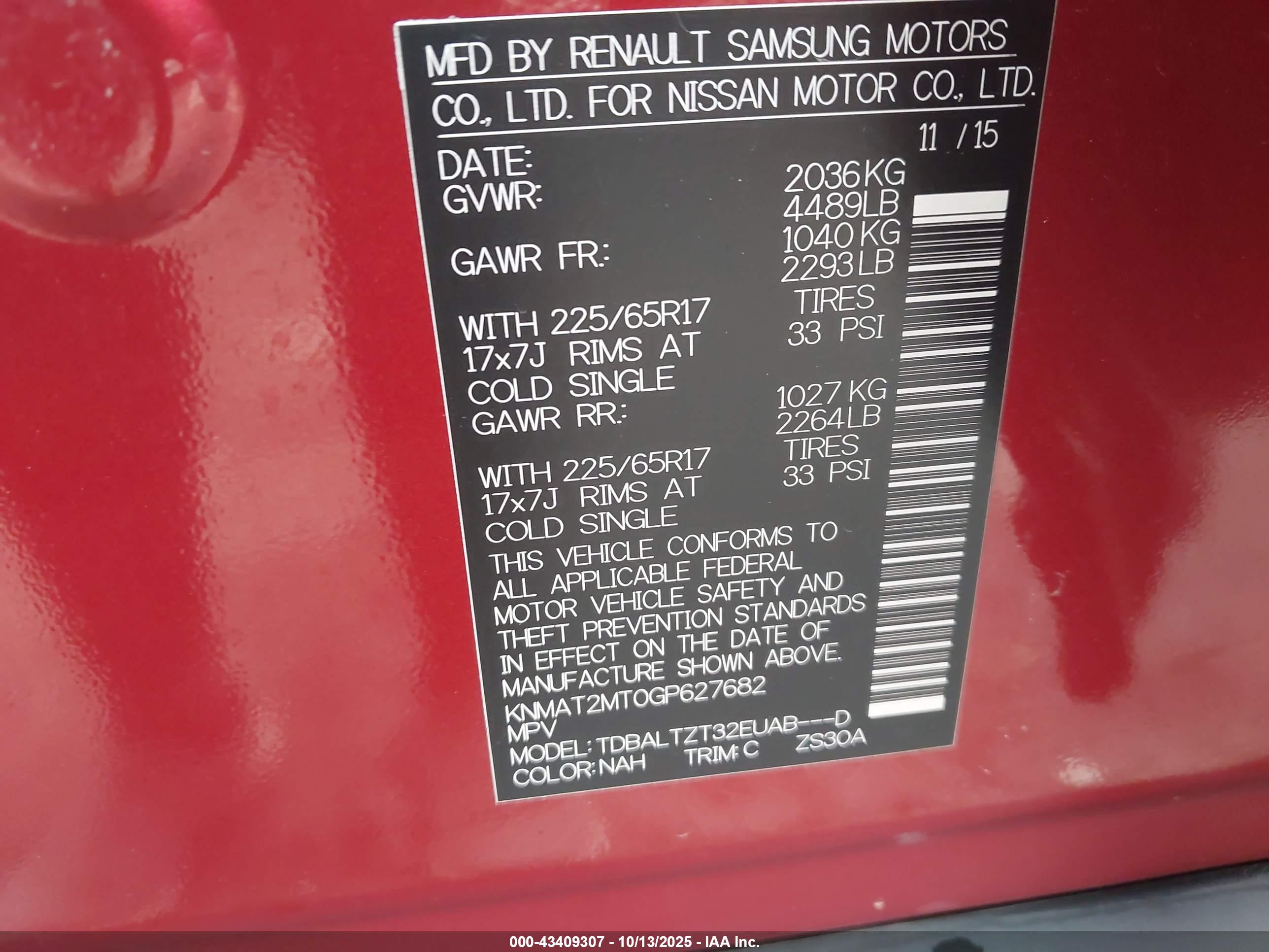 NISSAN ROGUE image 9