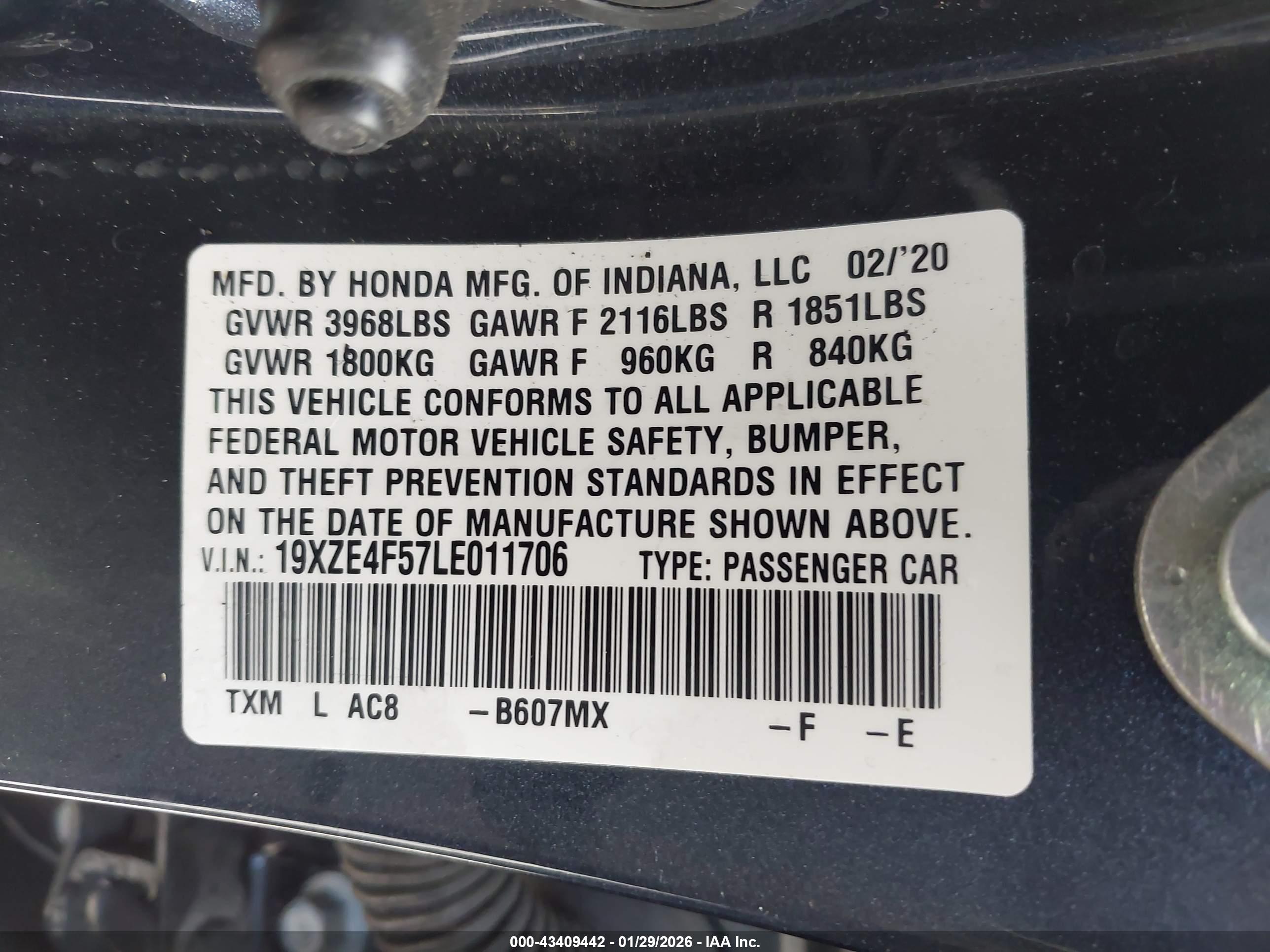 HONDA INSIGHT image 9