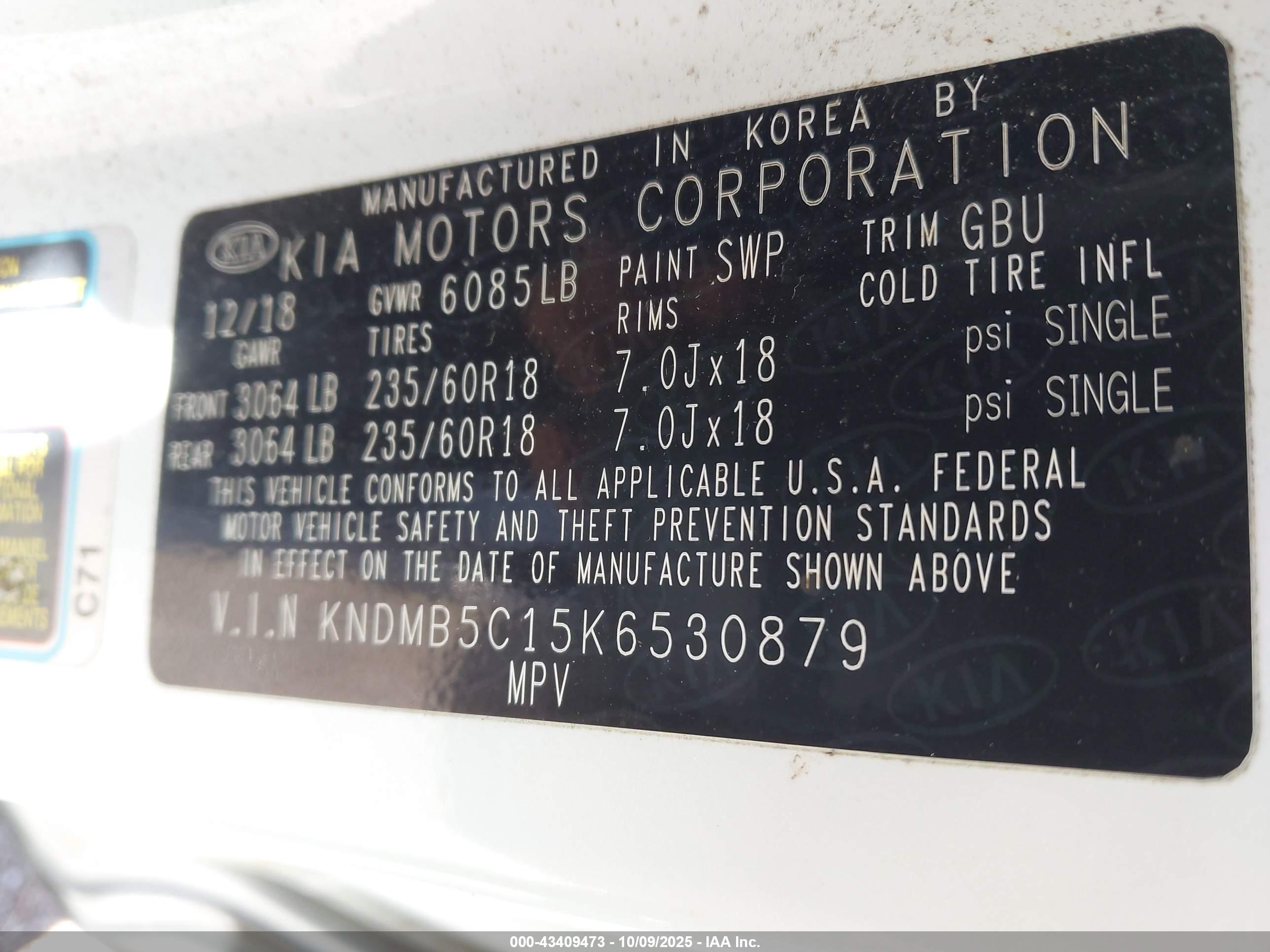 KIA SEDONA image 9