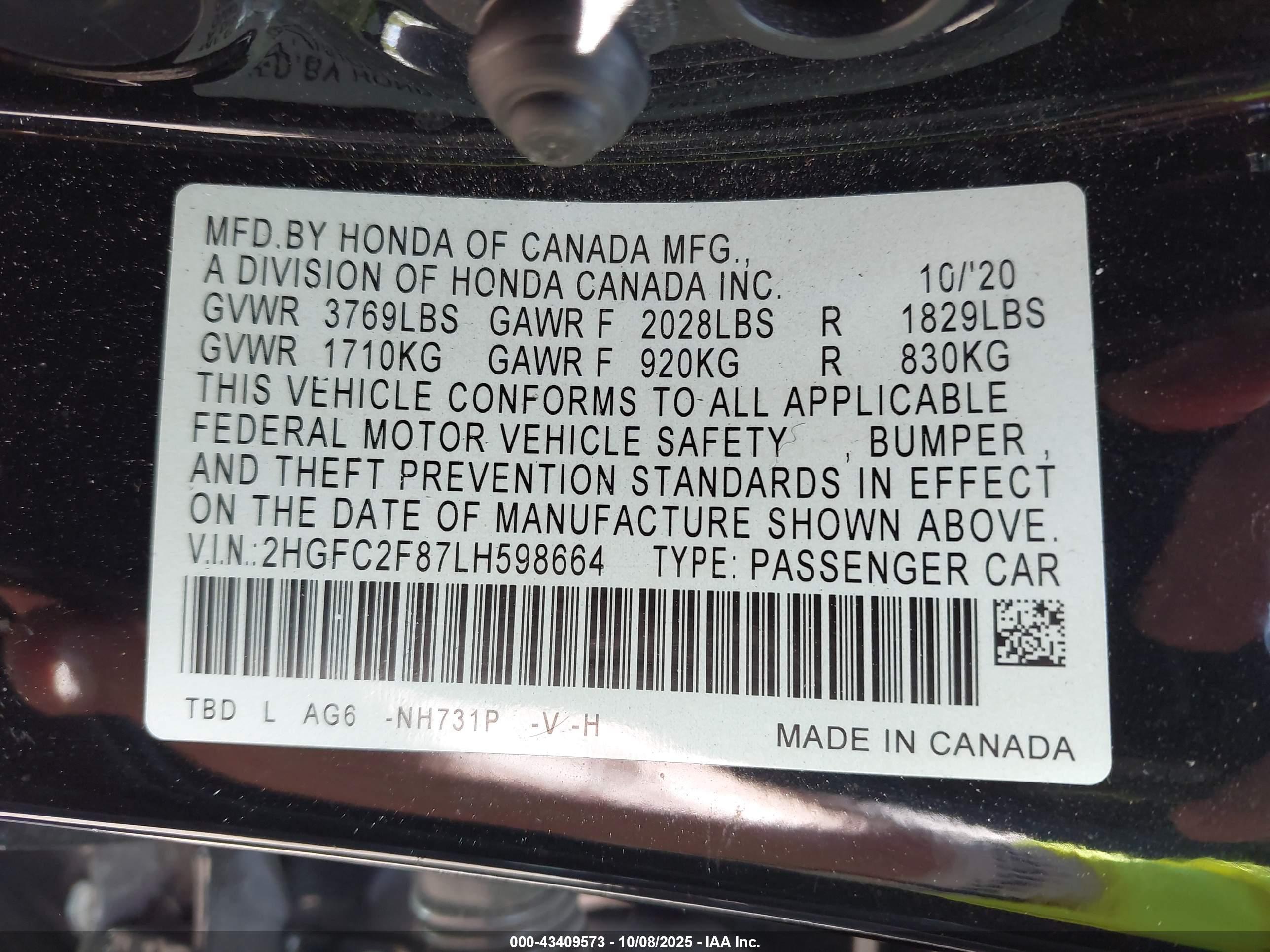 HONDA CIVIC image 9
