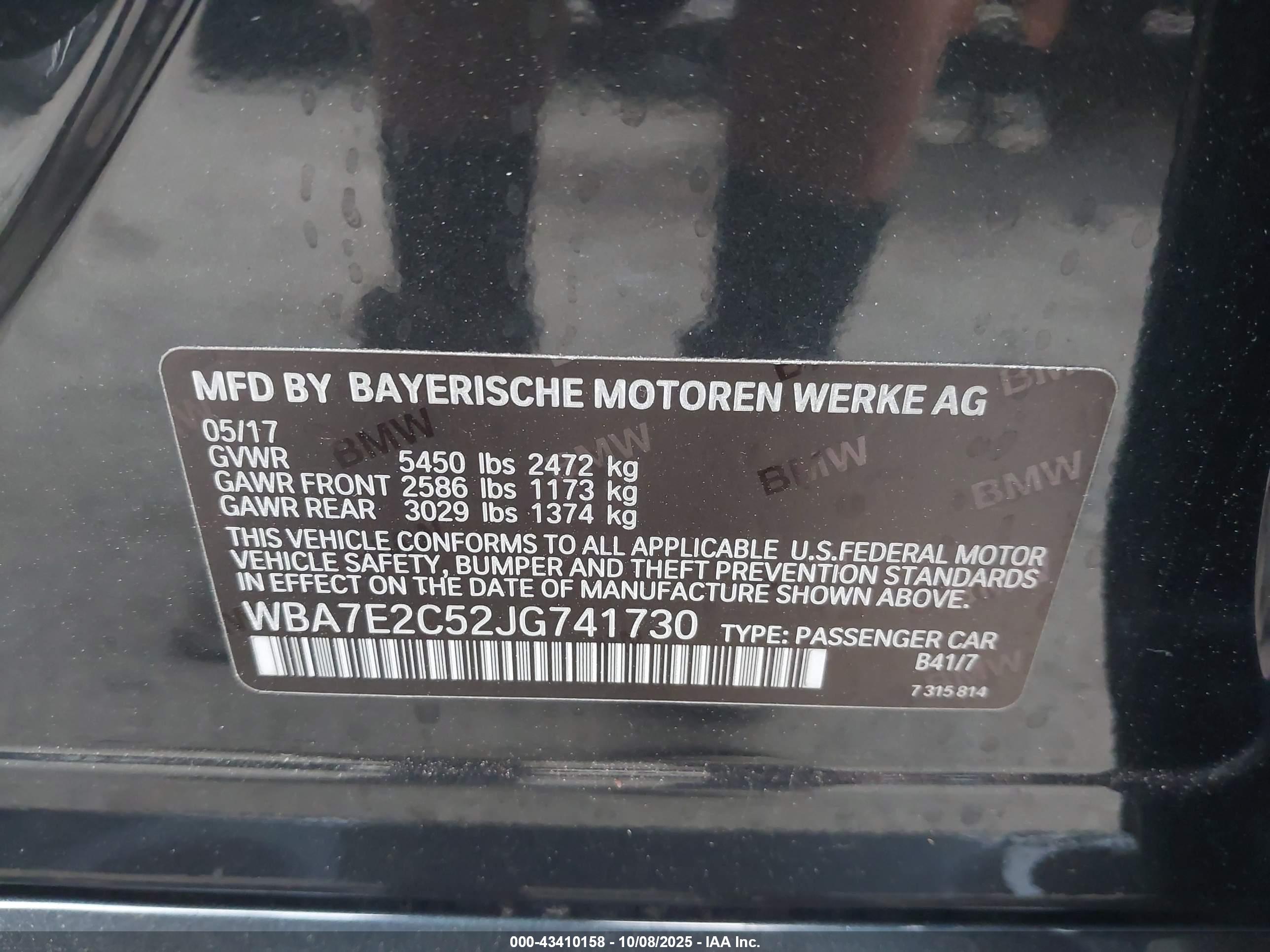 BMW 740I image 9