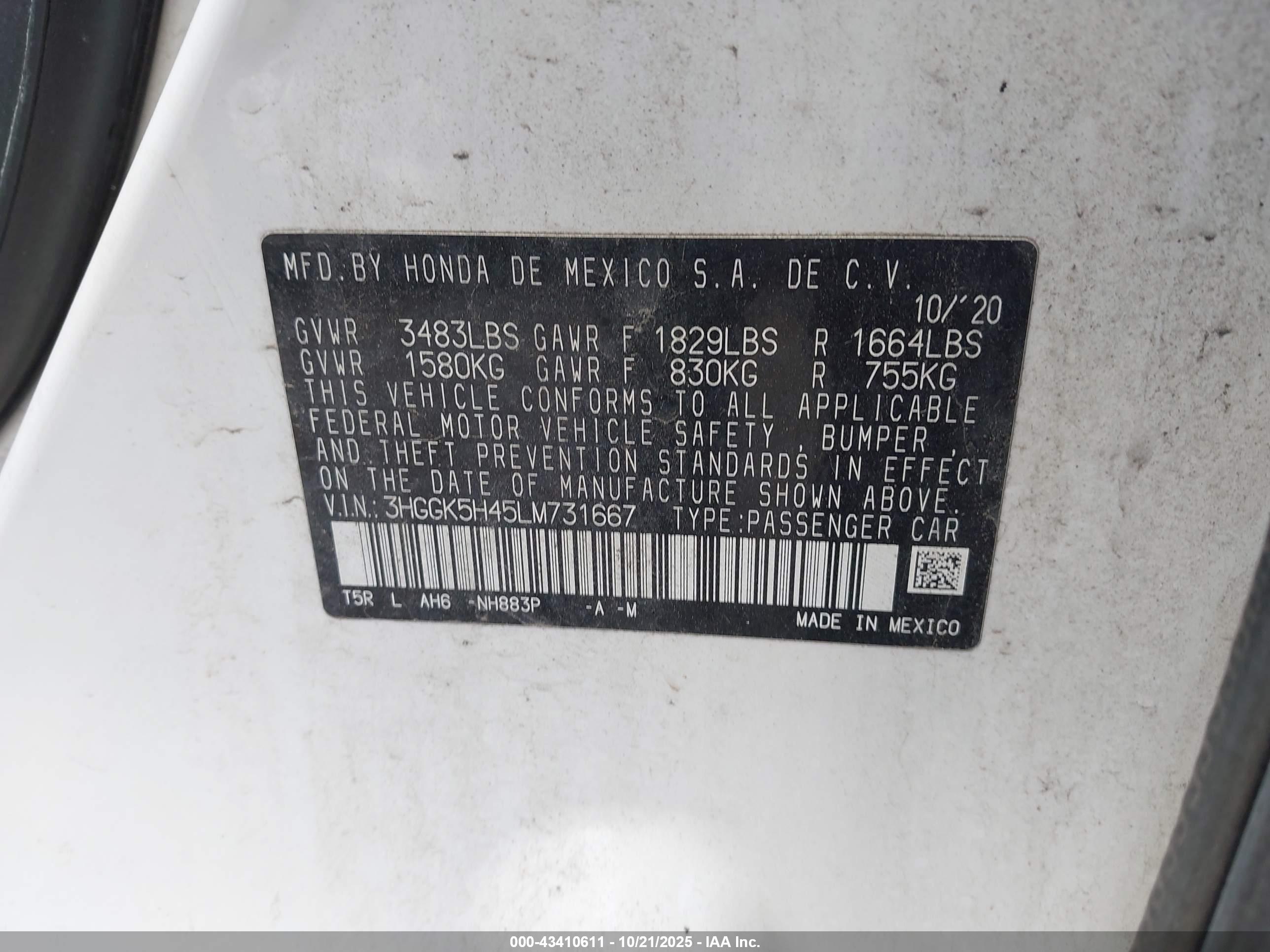 HONDA FIT image 9